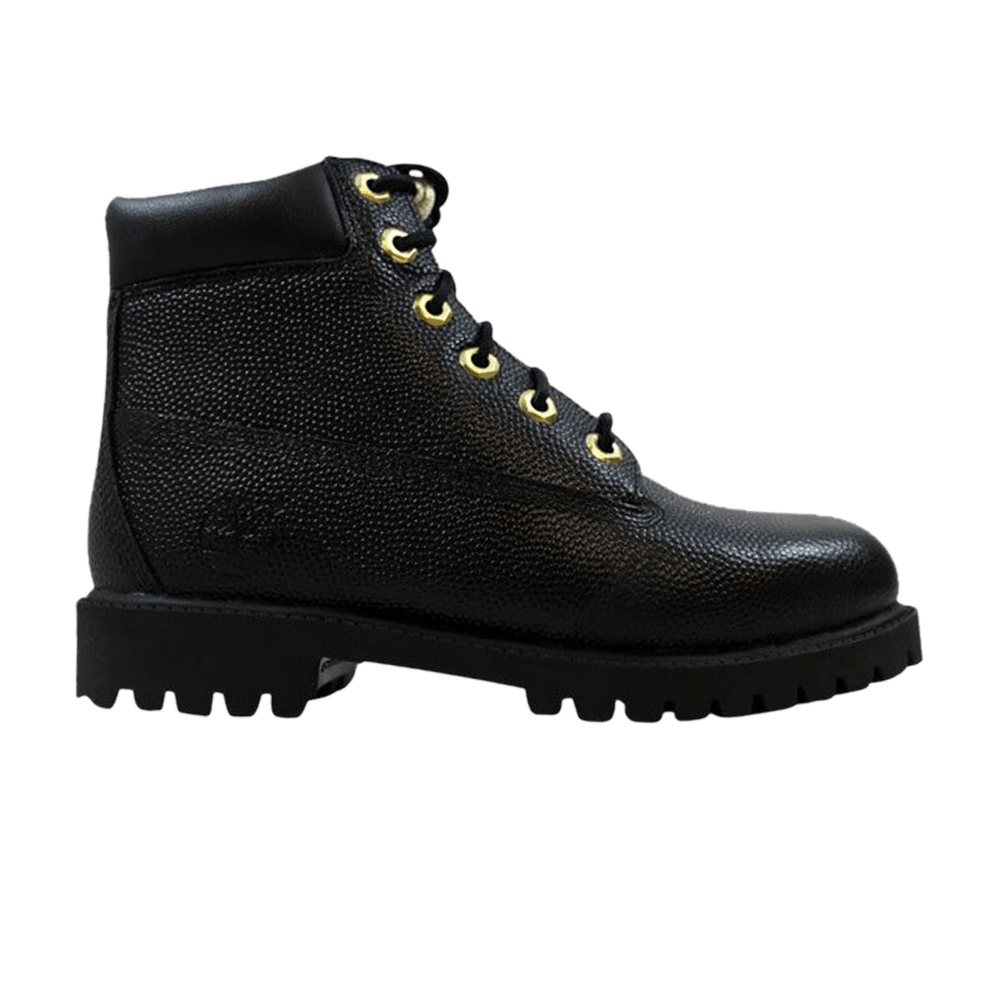 Timberland 6 Inch Premium Football Leather Boot Youth 'Black'