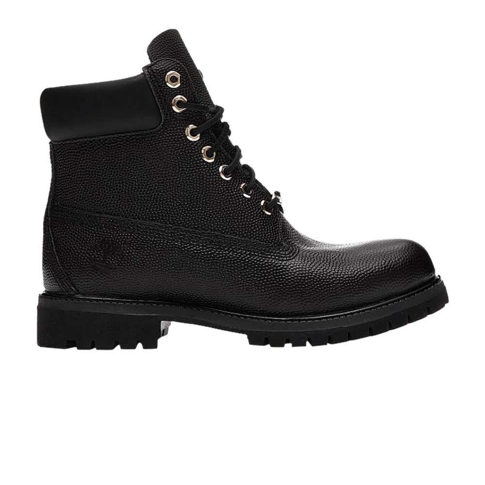Timberland 6 Inch Premium Football Leather Boot 'Black'