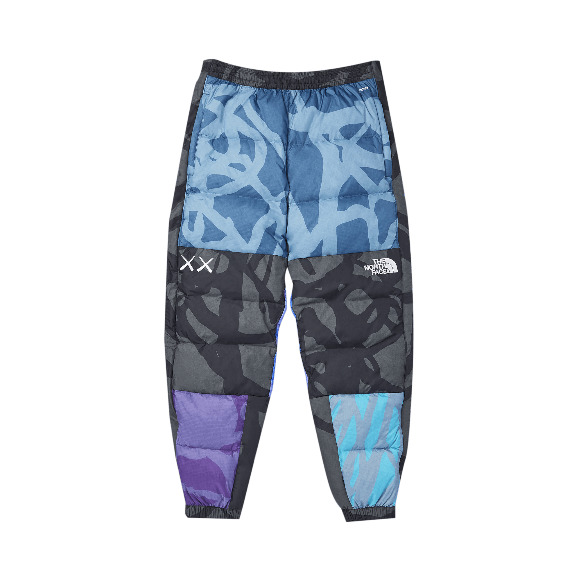 The North Face x KAWS Retro 1996 Nuptse Pant 'Monterey Blue'