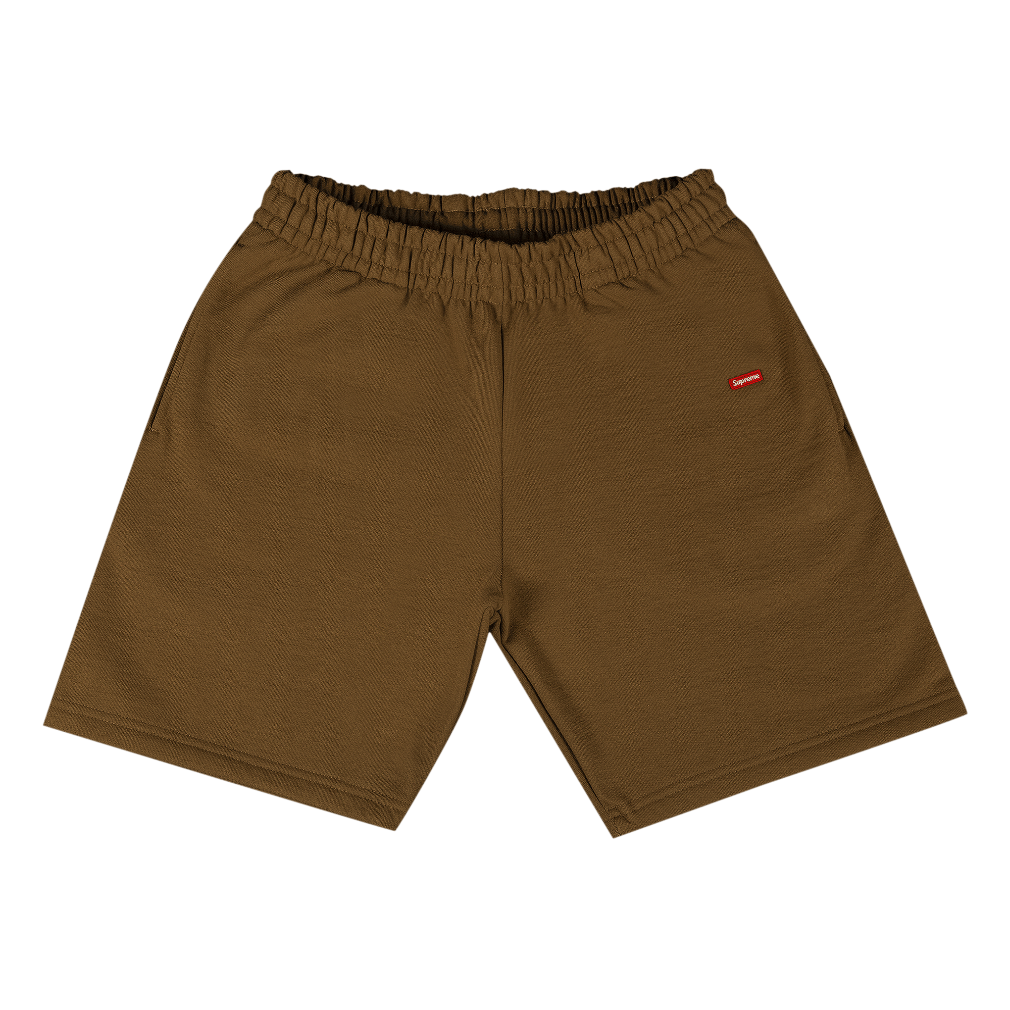 Supreme Small Box Sweatshort 'Olive Brown'