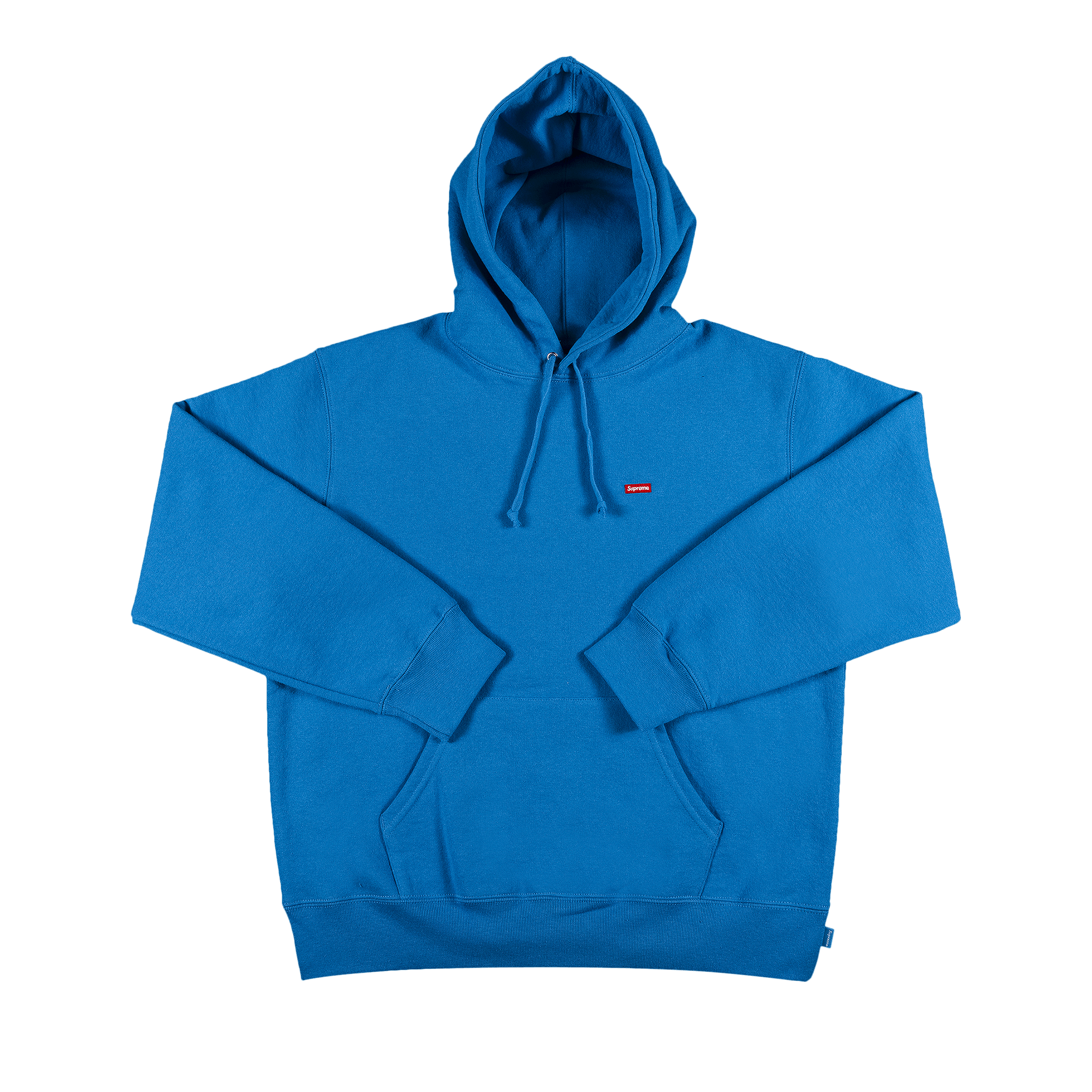 Supreme Small Box Hooded Sweatshirt 'Bright Blue'