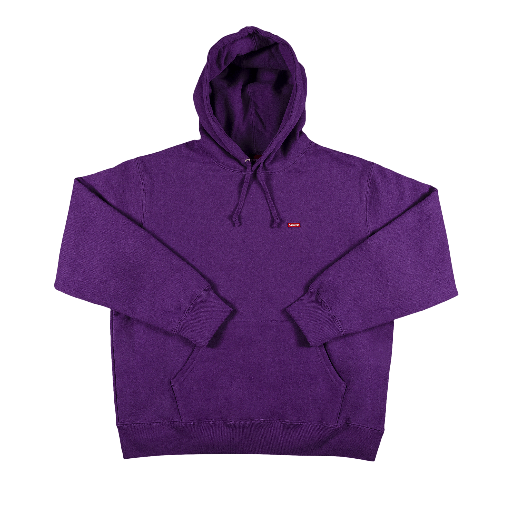 Supreme Small Box Hooded Sweatshirt 'Purple'