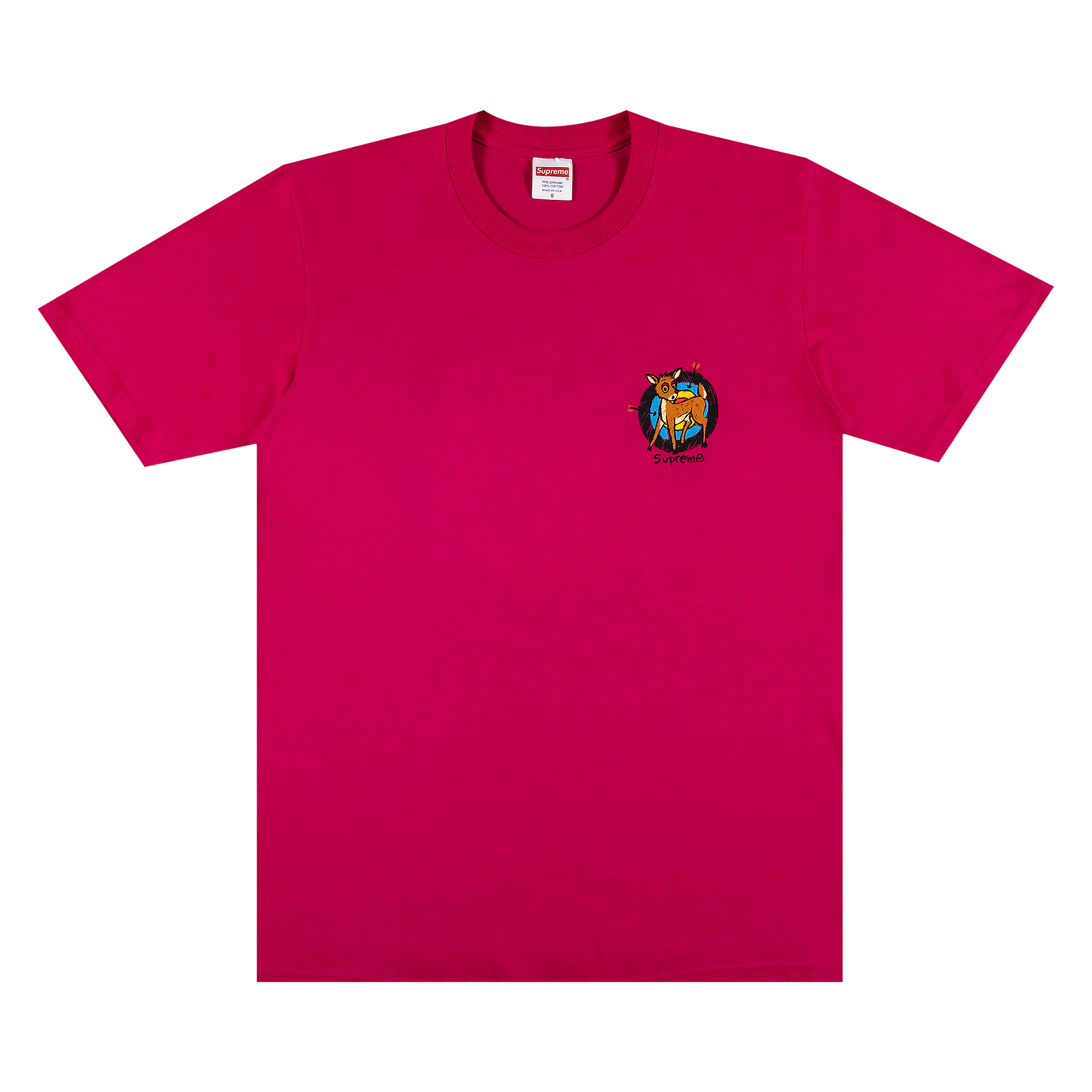 Supreme Deer Tee 'Pink'
