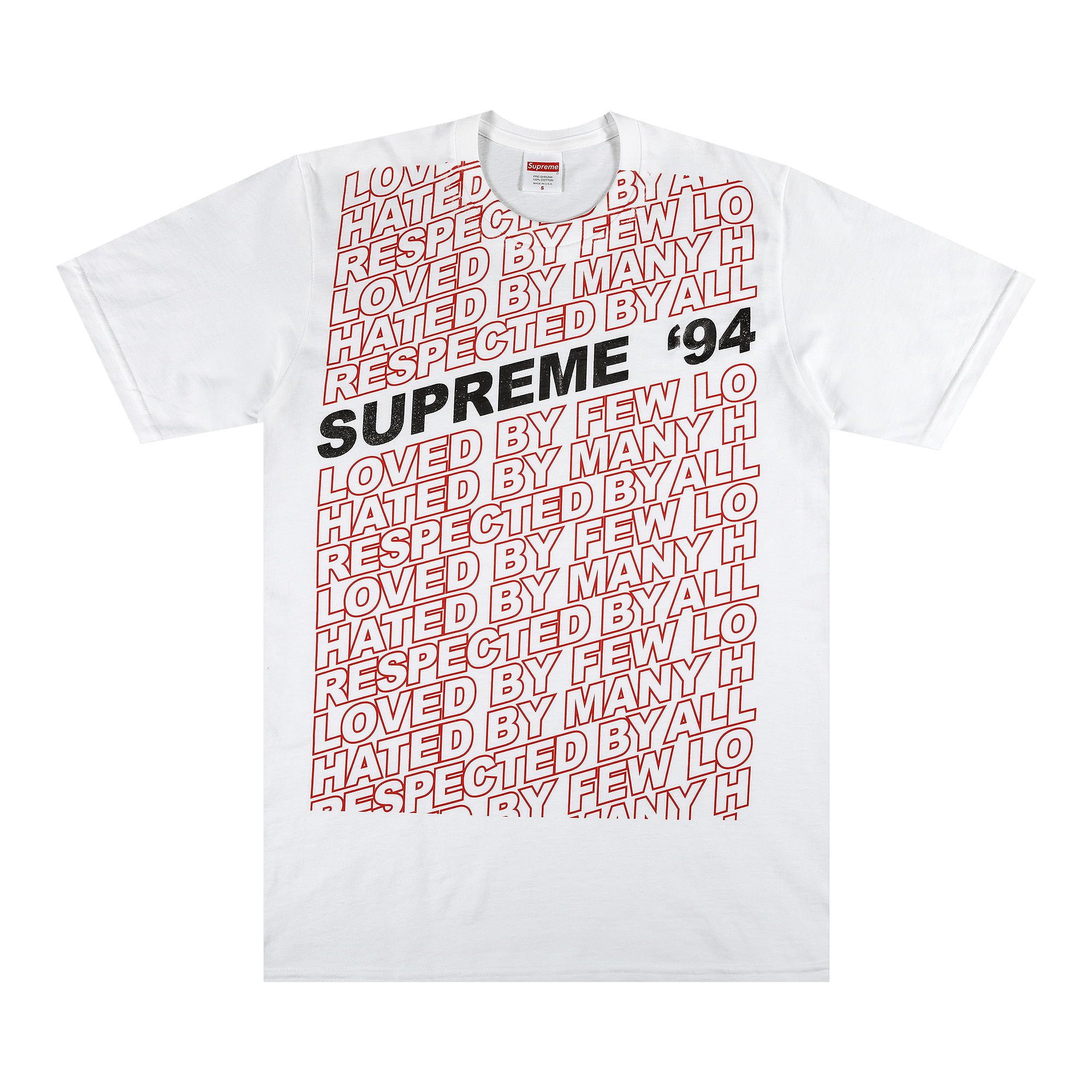 Supreme Respected Tee 'White'