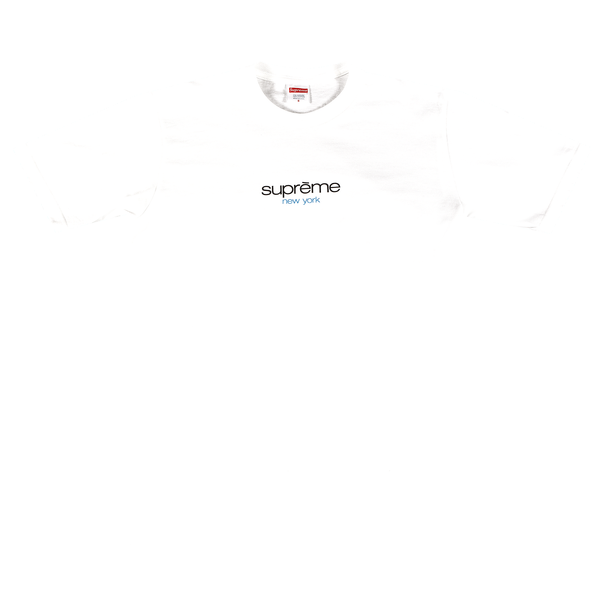 Supreme Classic Logo Tee 'White'