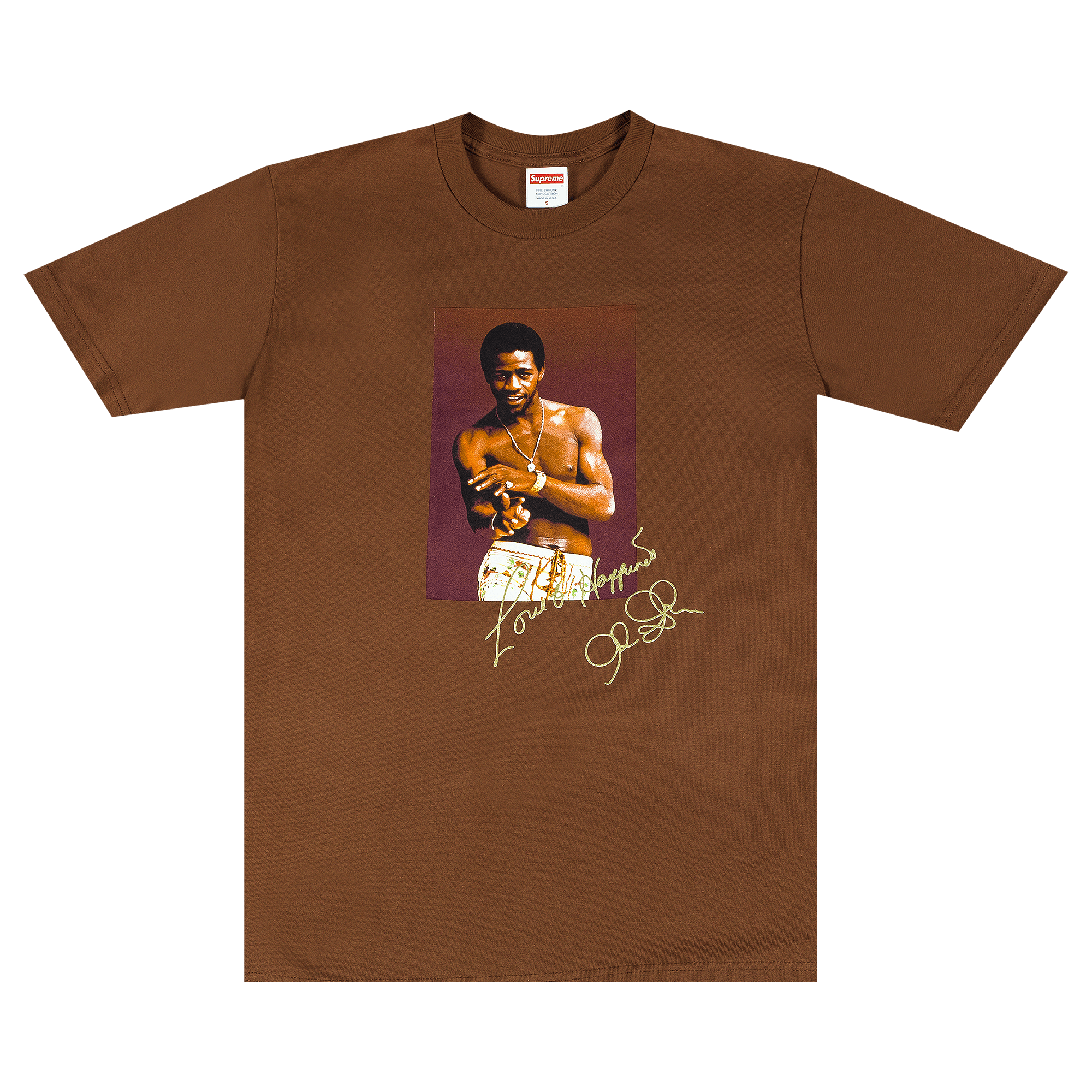 Supreme Al Green Tee 'Brown'