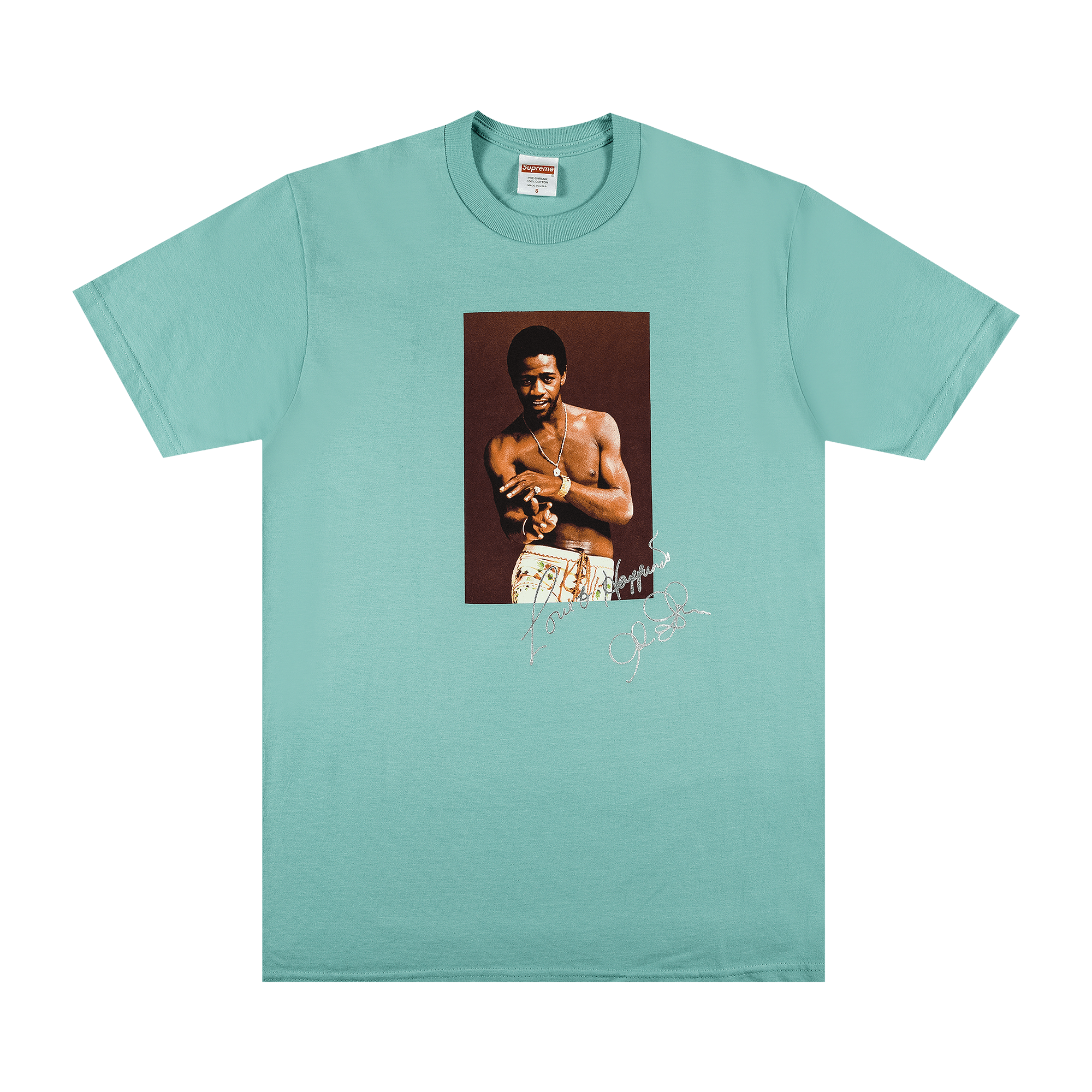 Supreme Al Green Tee 'Teal'