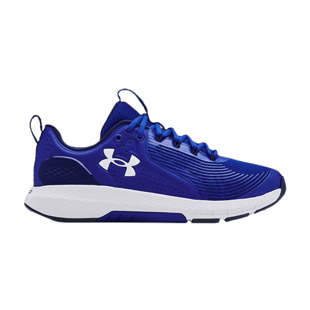 Pre-owned Under Armour Charged Commit 3 'royal White' In Blue