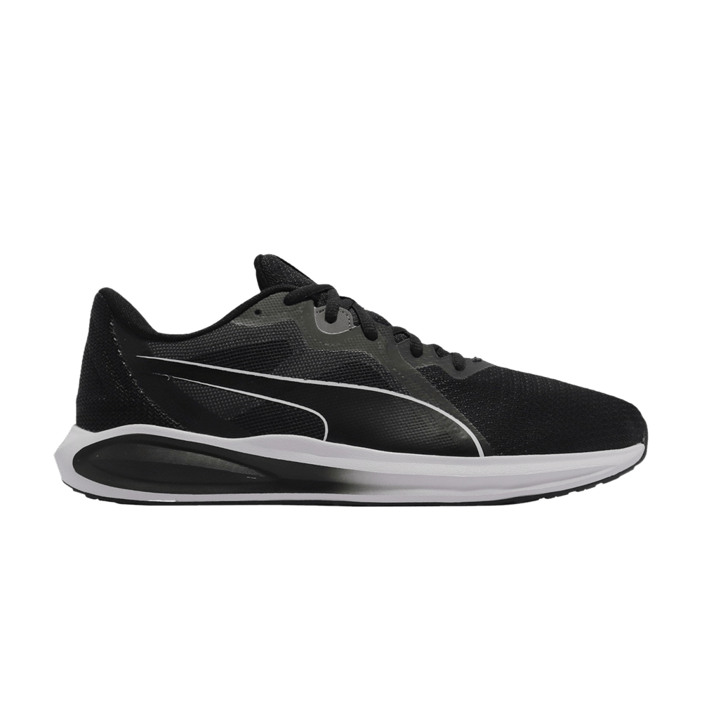 Pre-owned Puma Twitch Runner 'black White'