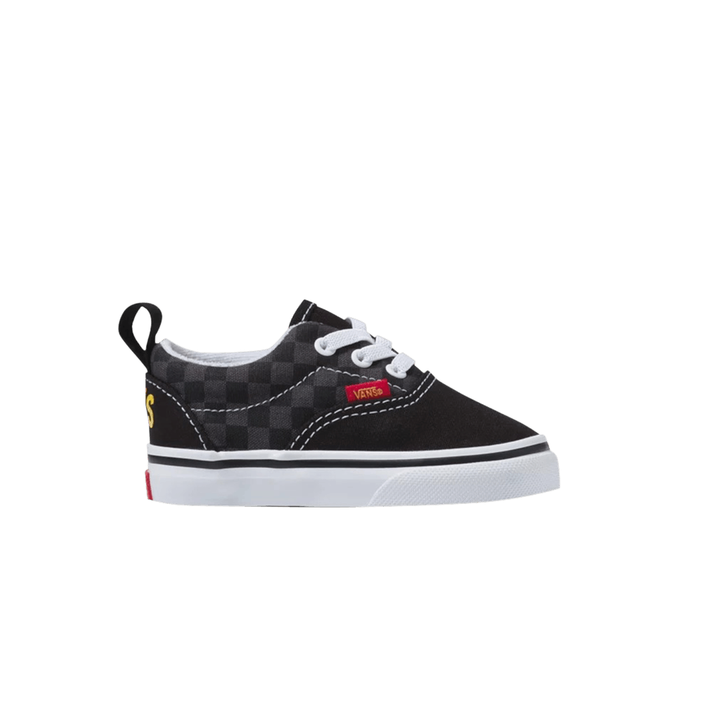 Vans Era Elastic Lace Toddler 'Flame Logo Repeat'