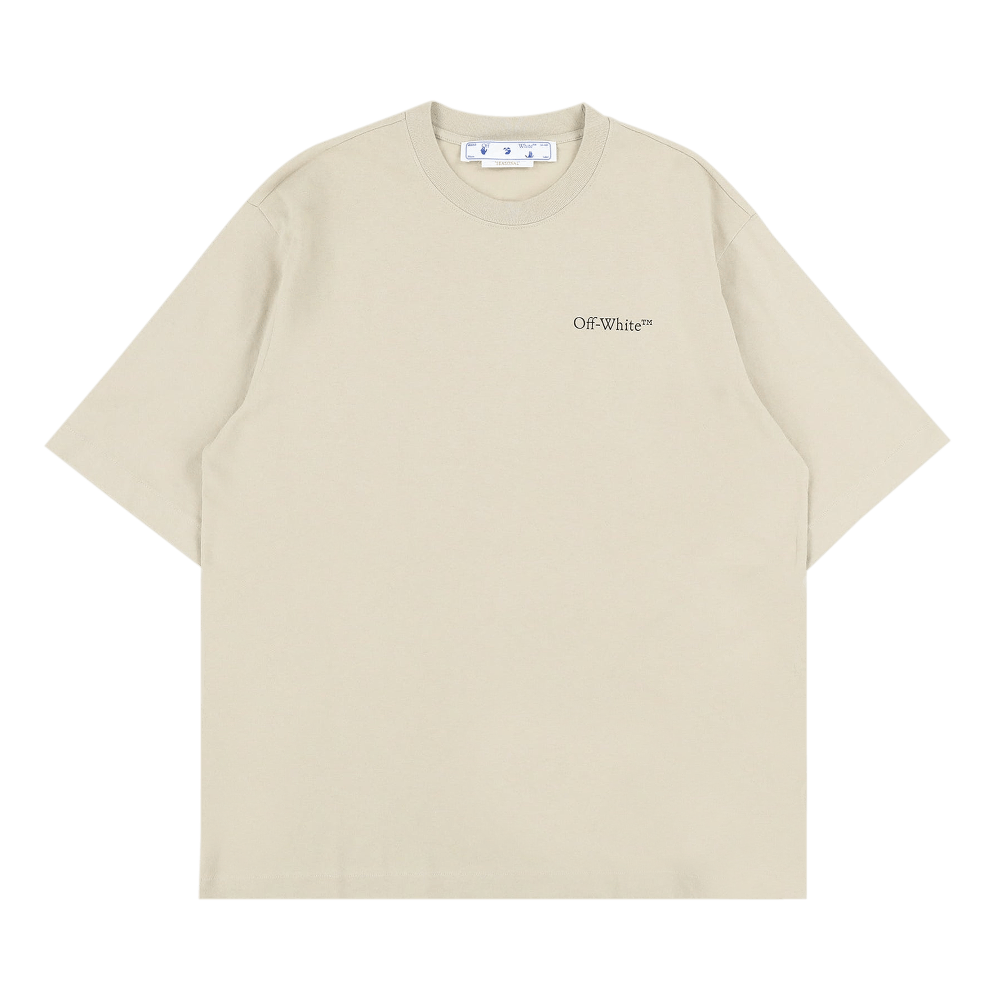 Off-White Caravaggio Crowning Skate Tee 'Dark Sand'