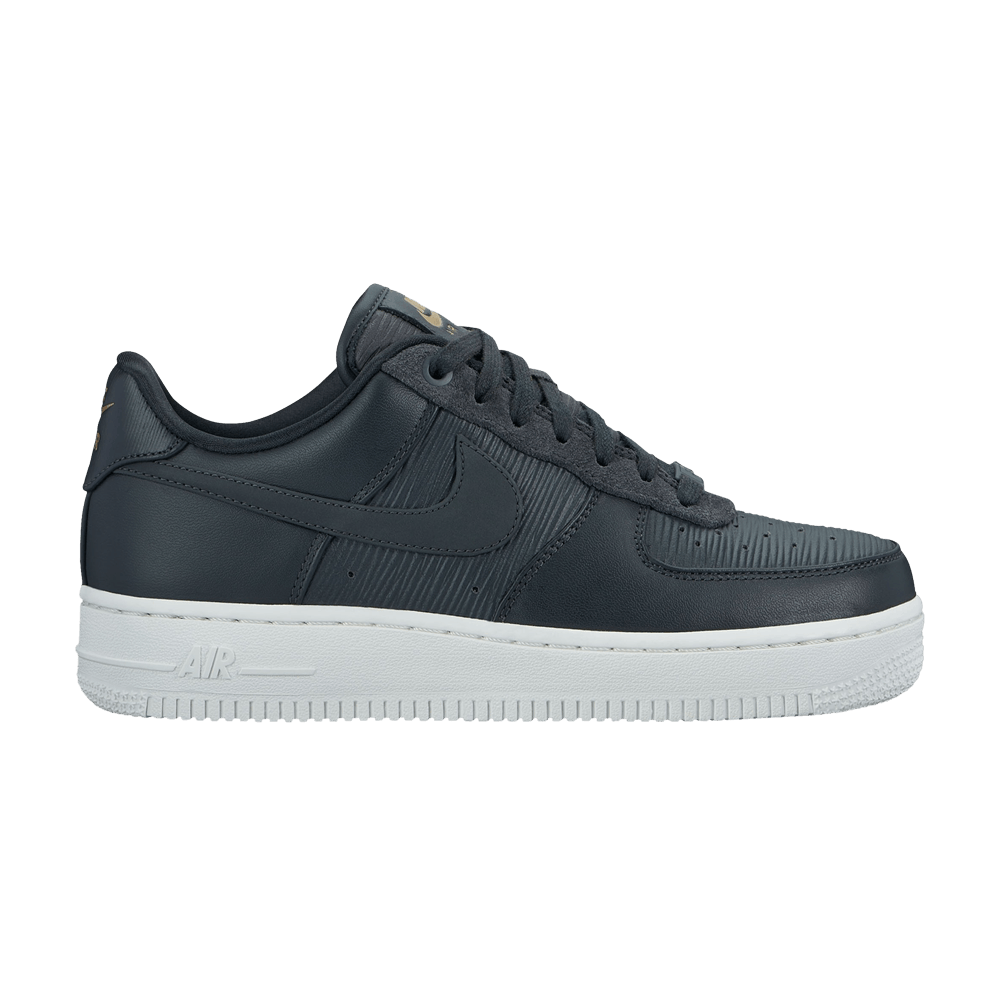 Pre-owned Nike Wmns Air Force 1 '07 Lx 'anthracite' In Black