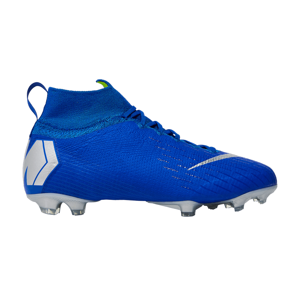 Nike Mercurial Superfly 6 Elite FG GS 'Racer Blue Silver'