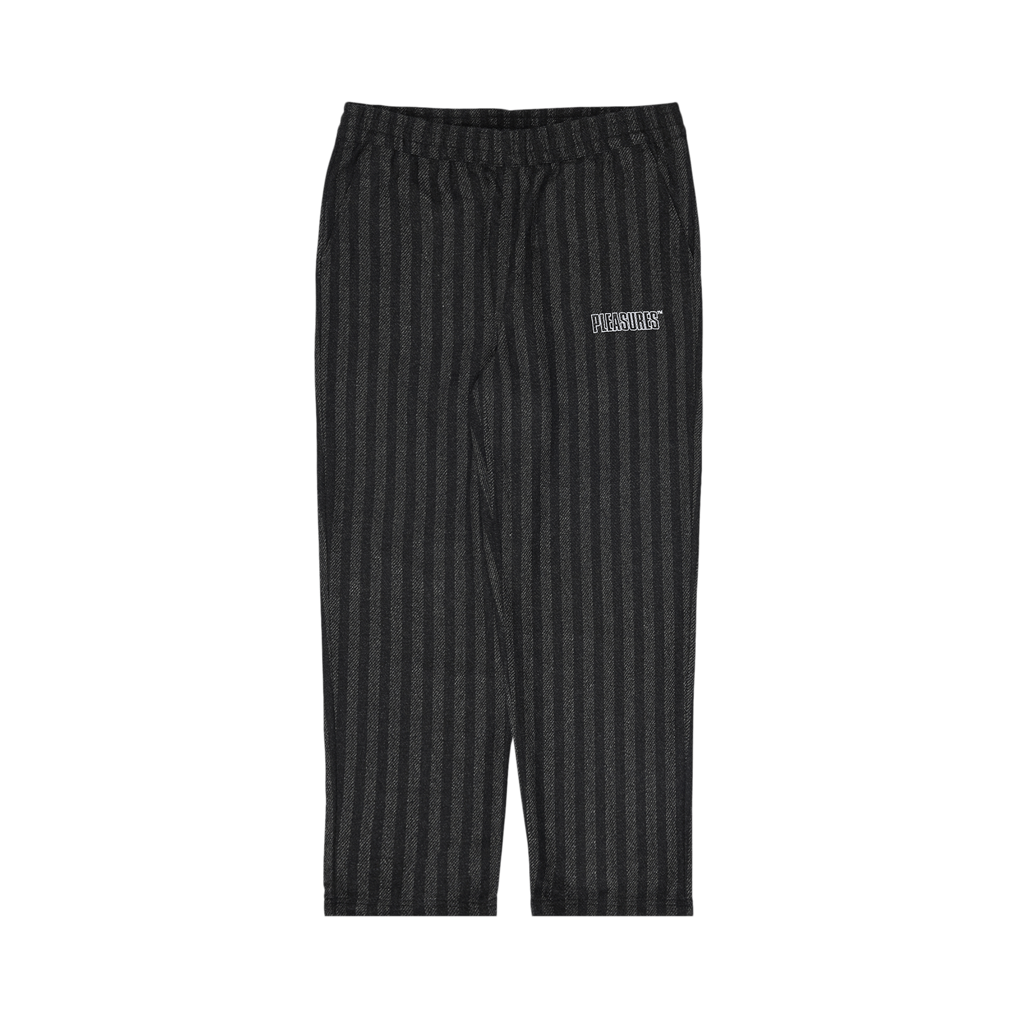Pleasures Control Striped Easy Pant 'Black'