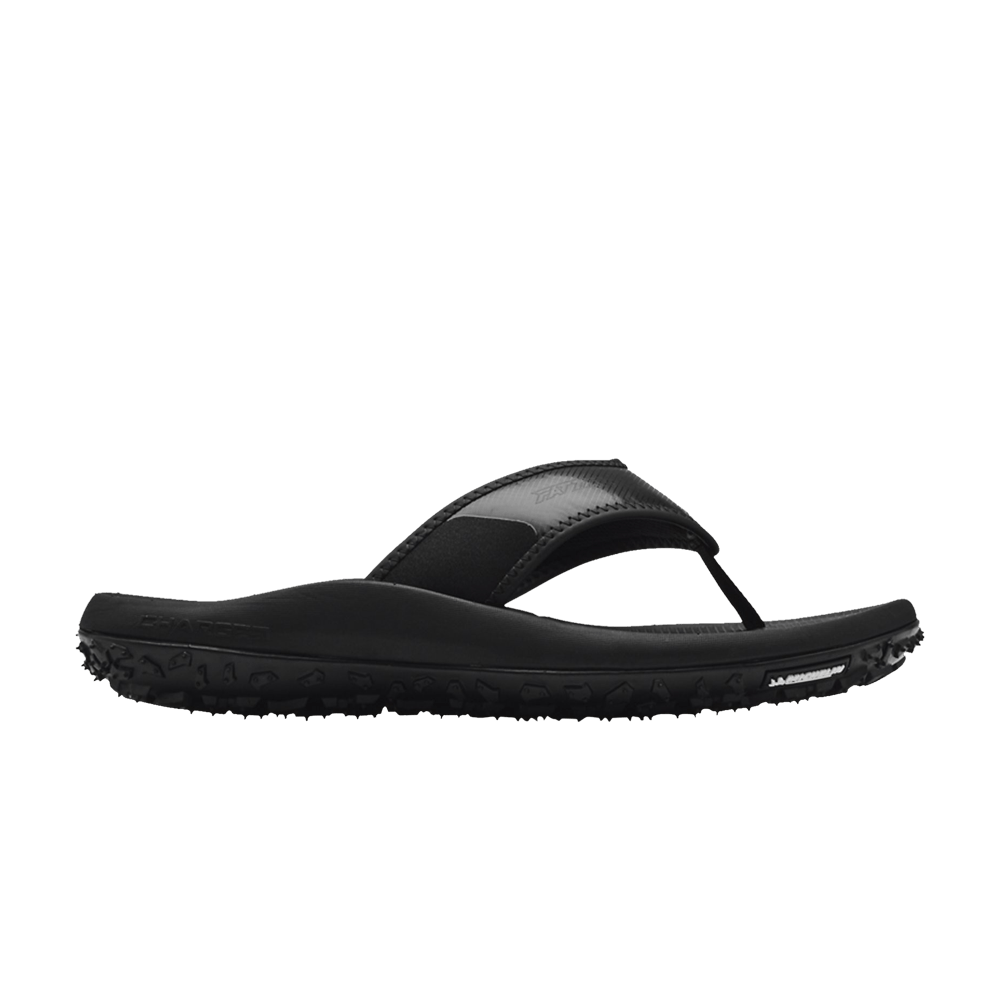 Pre-owned Under Armour Fat Tire T Sandal 'black'