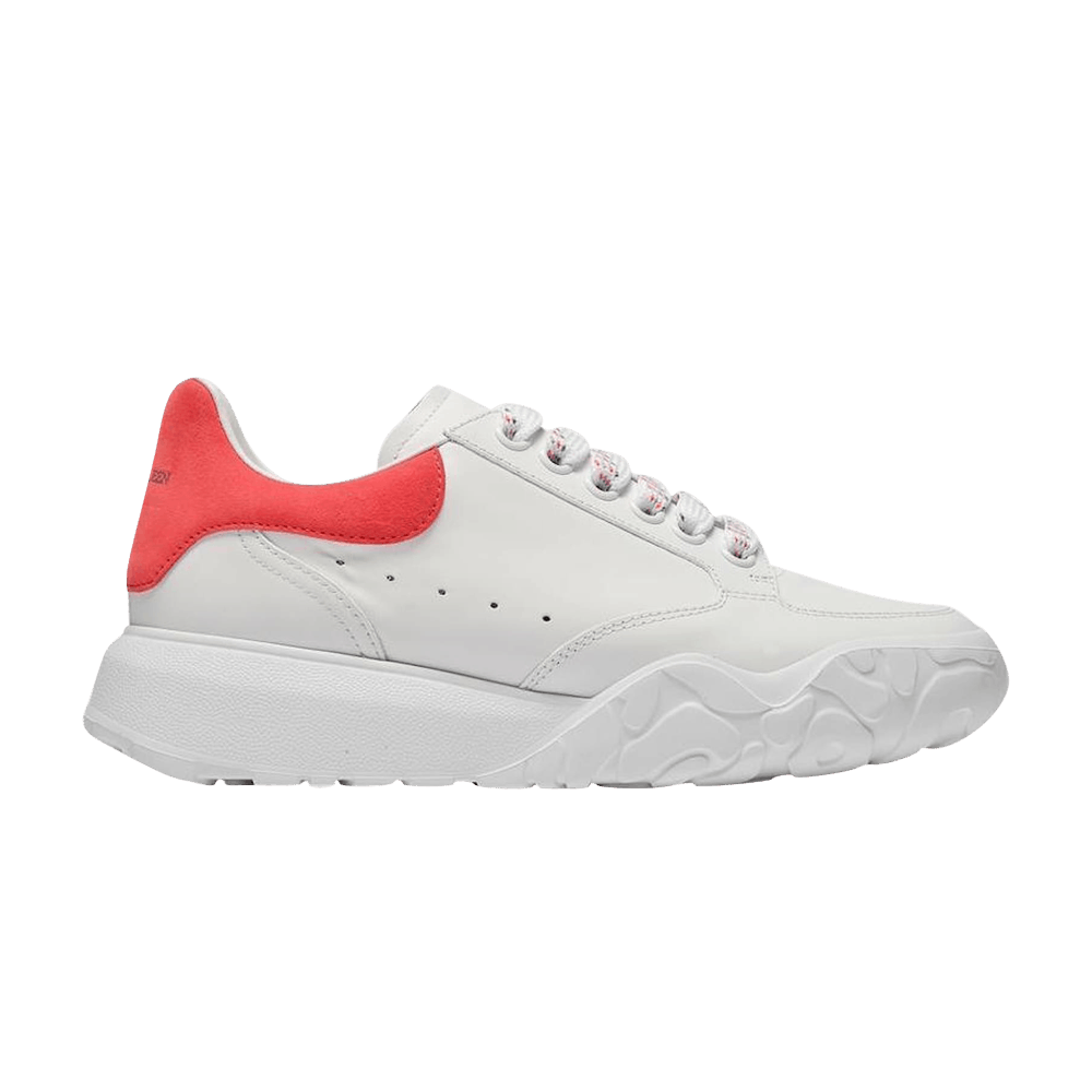 Alexander McQueen Oversized Court スニーカー Buy Alexander McQueen Oversized Court Trainer 'White
