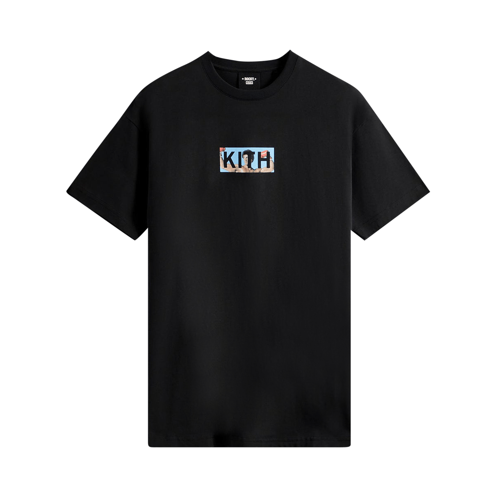 Kith For Rocky Balboa Classic Logo Tee 'Black'