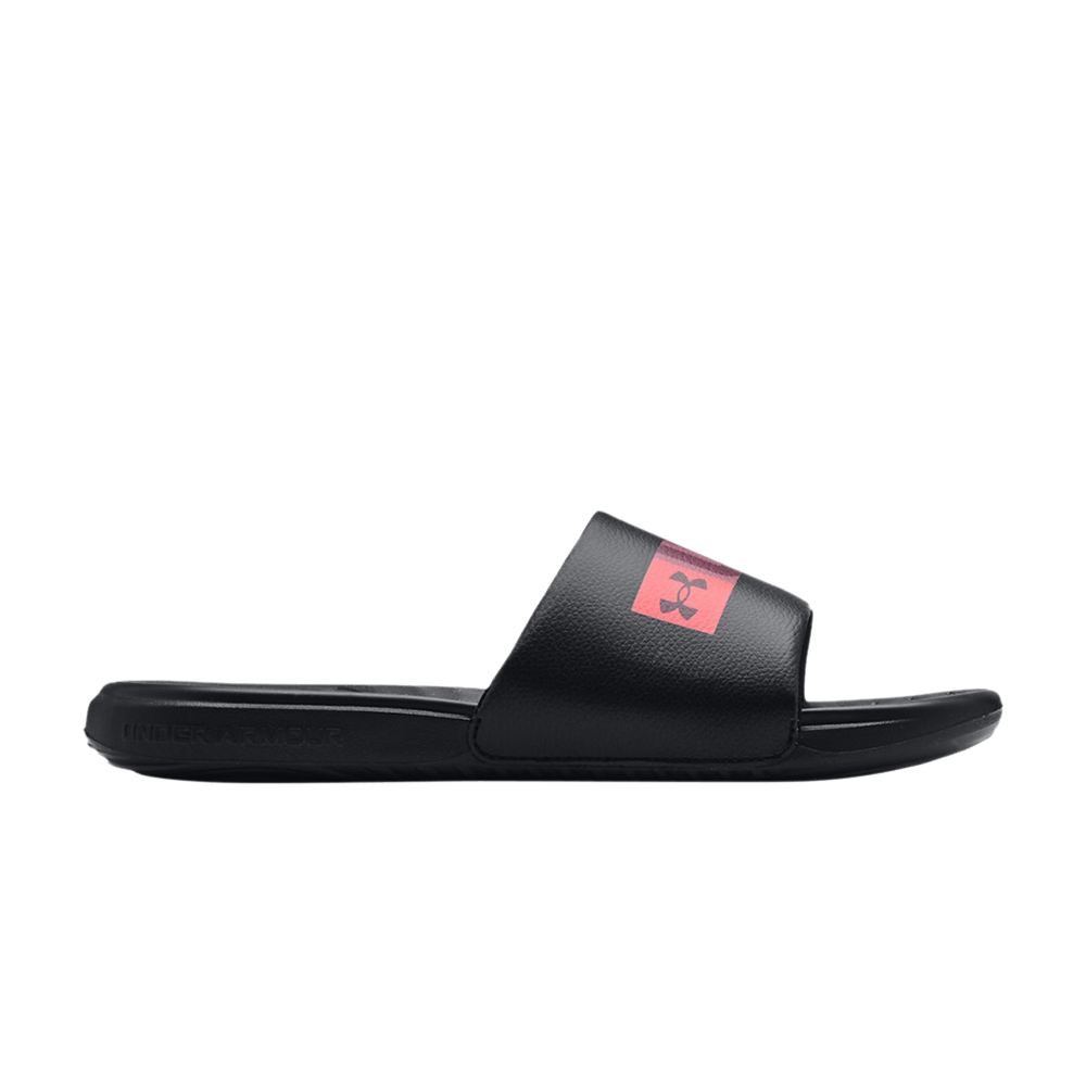 Pre-owned Under Armour Ansa Graphic Slide 'black Beta'
