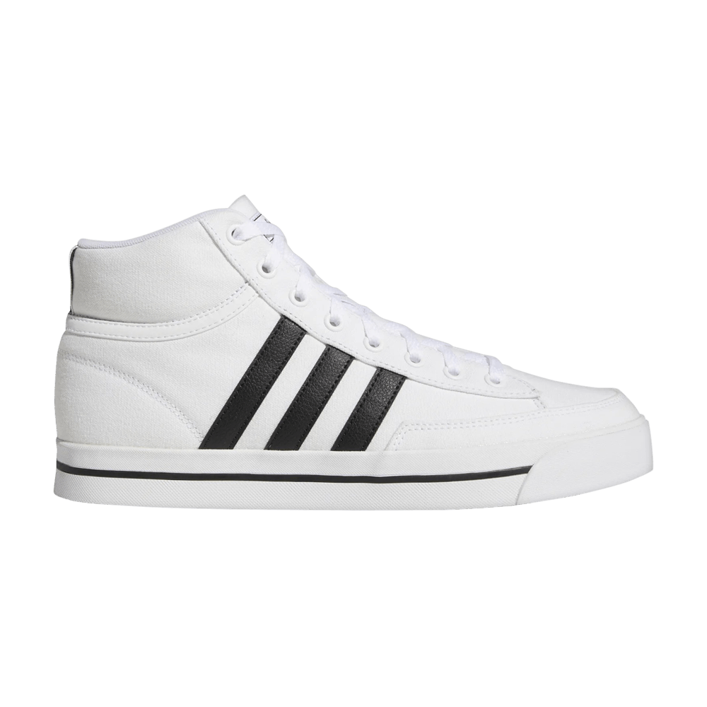 Retrovulc Mid 'White Black'