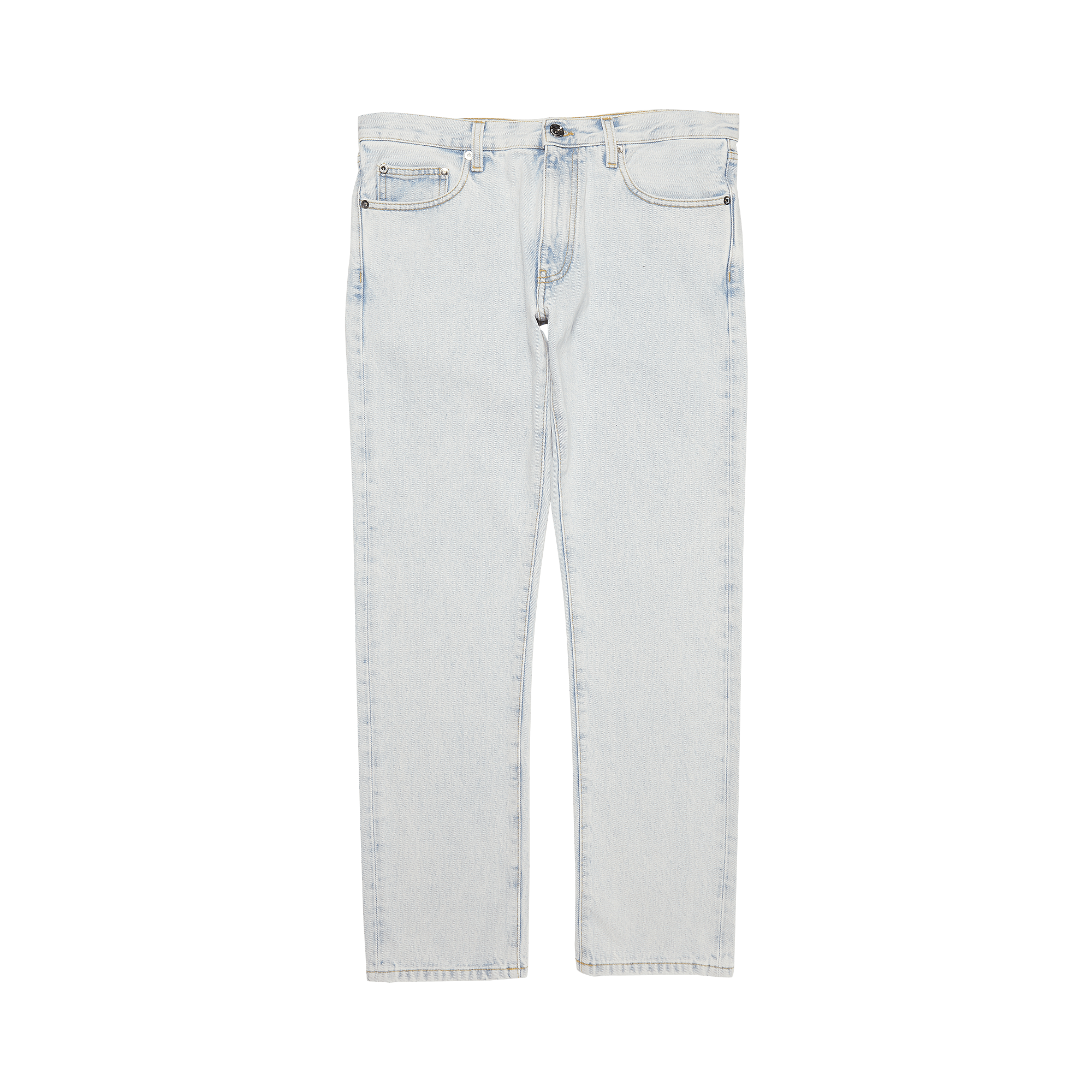 Off-White Diag Tab Arrow Slim Jean 'Bleach Blue'