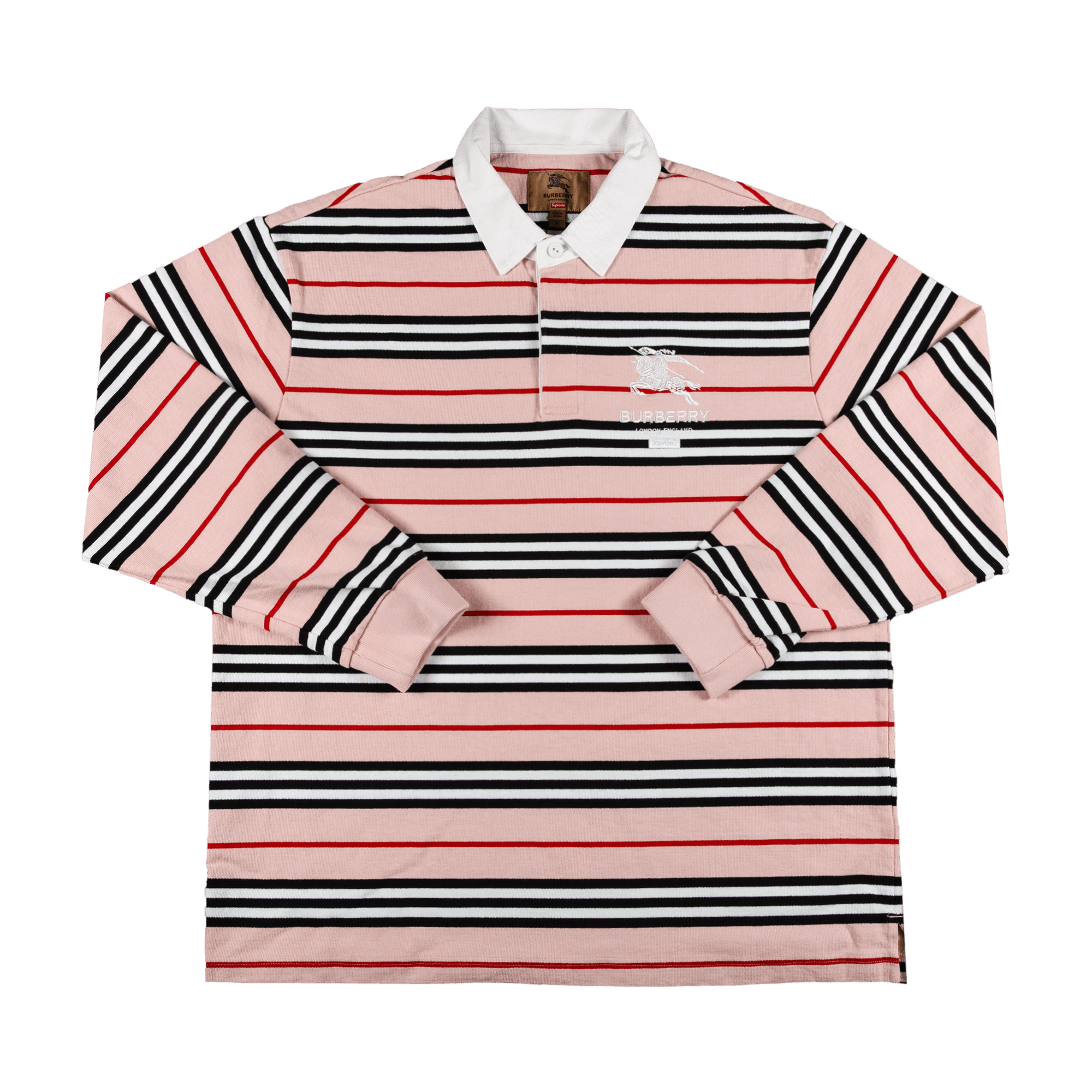 Supreme x Burberry Rugby 'Pink'
