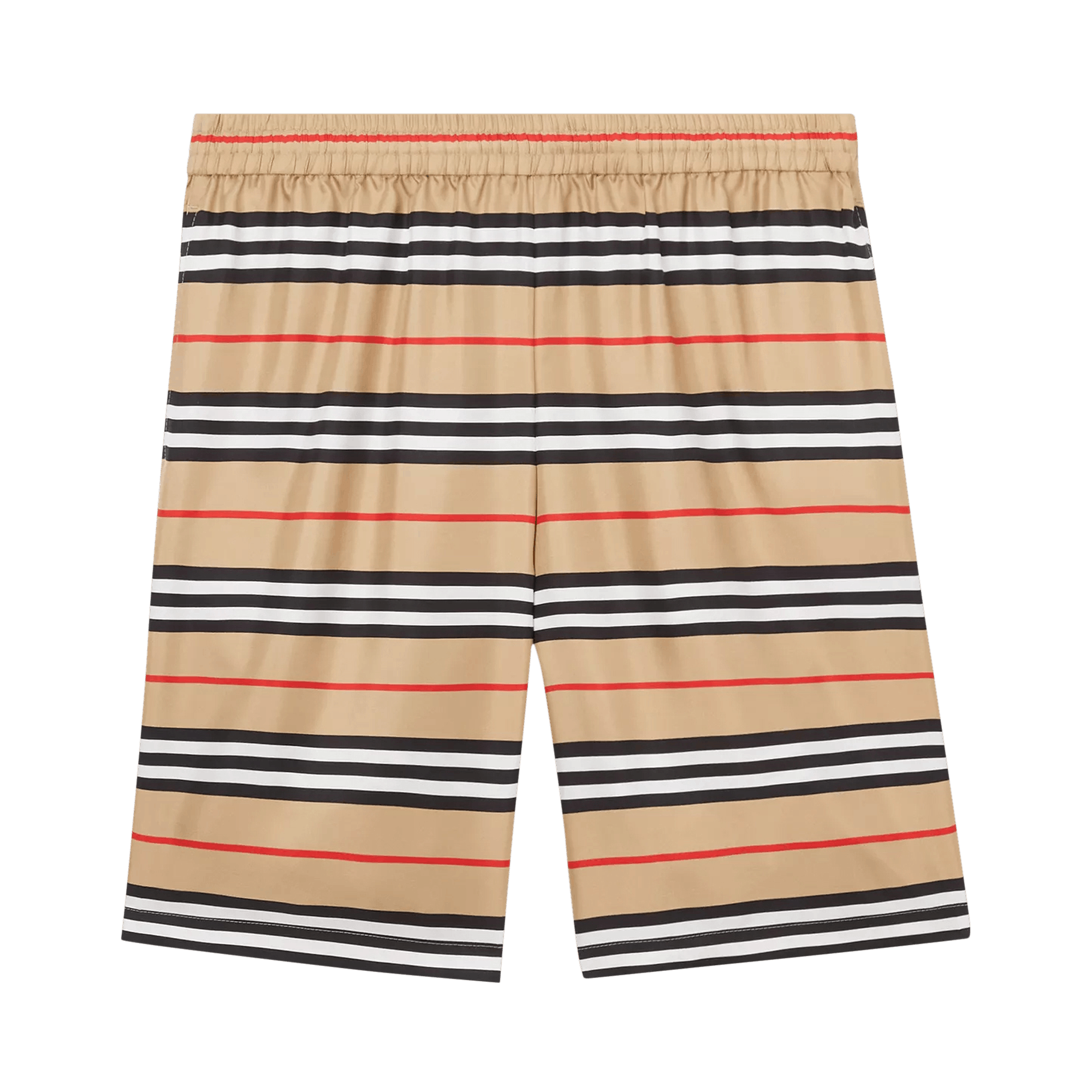 Supreme x Burberry Icon Stripe Silk Twill Shorts (Burberry Exclusive) 'Archive Beige'