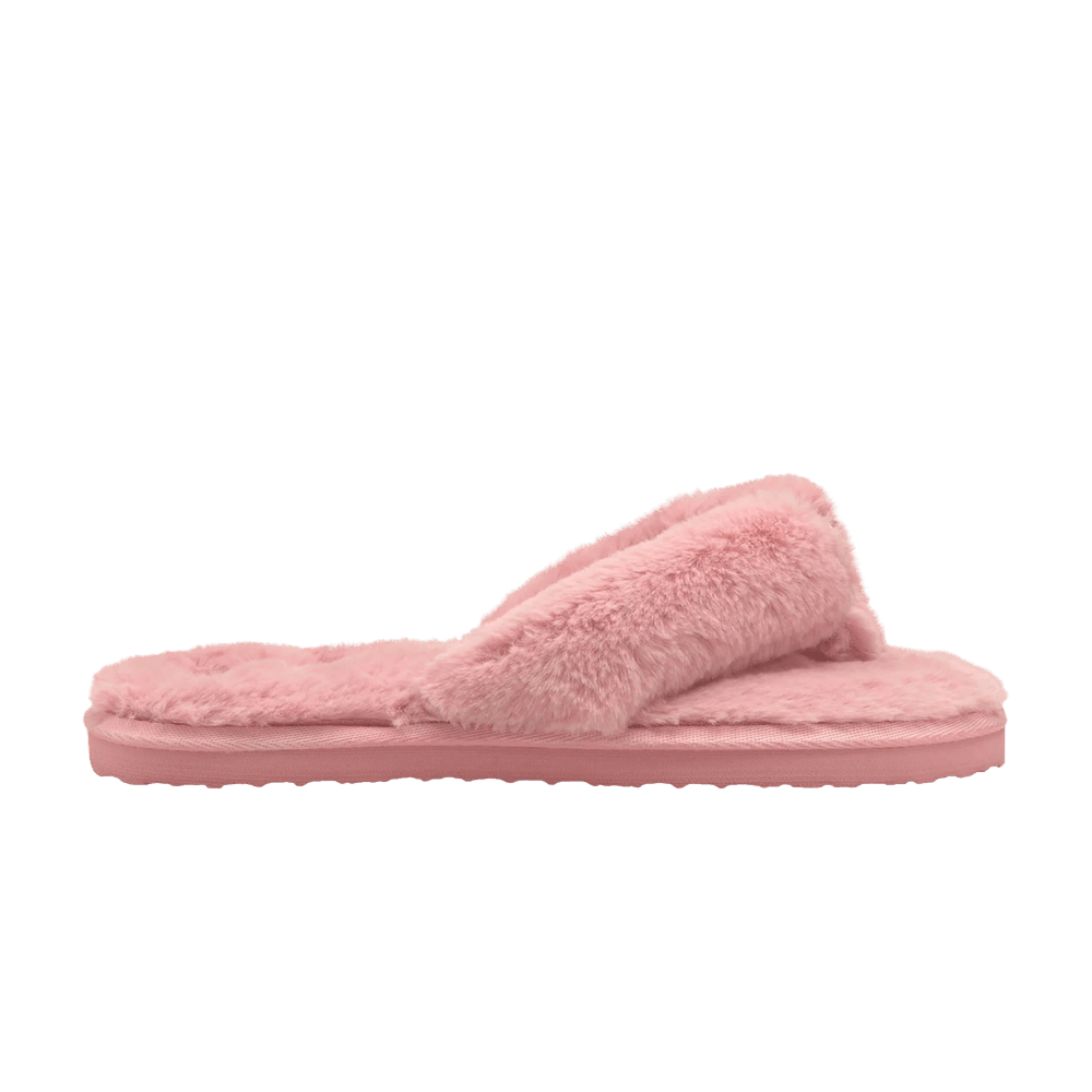 Pre-owned Puma Fluff Flip Slide Jr 'lotus' In Pink