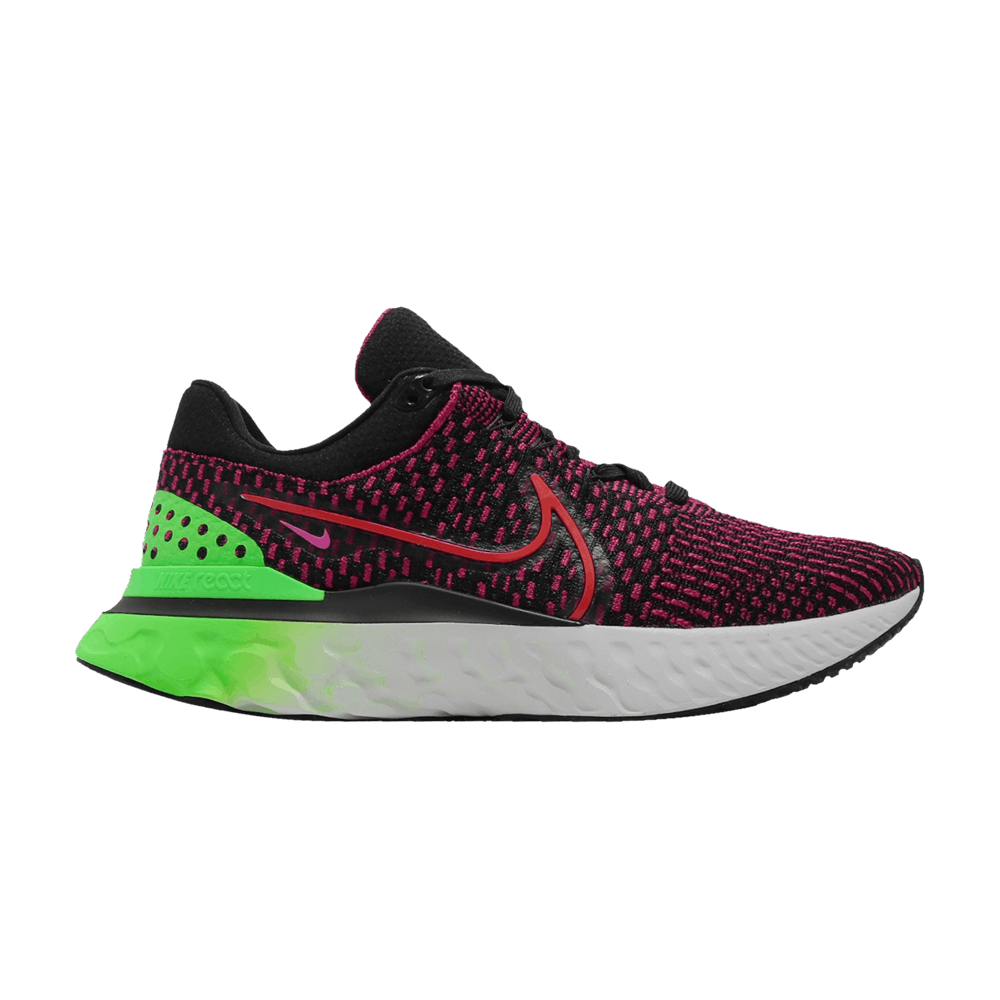 Nike React Infinity Run Flyknit 3 'Siren Red Green Strike'