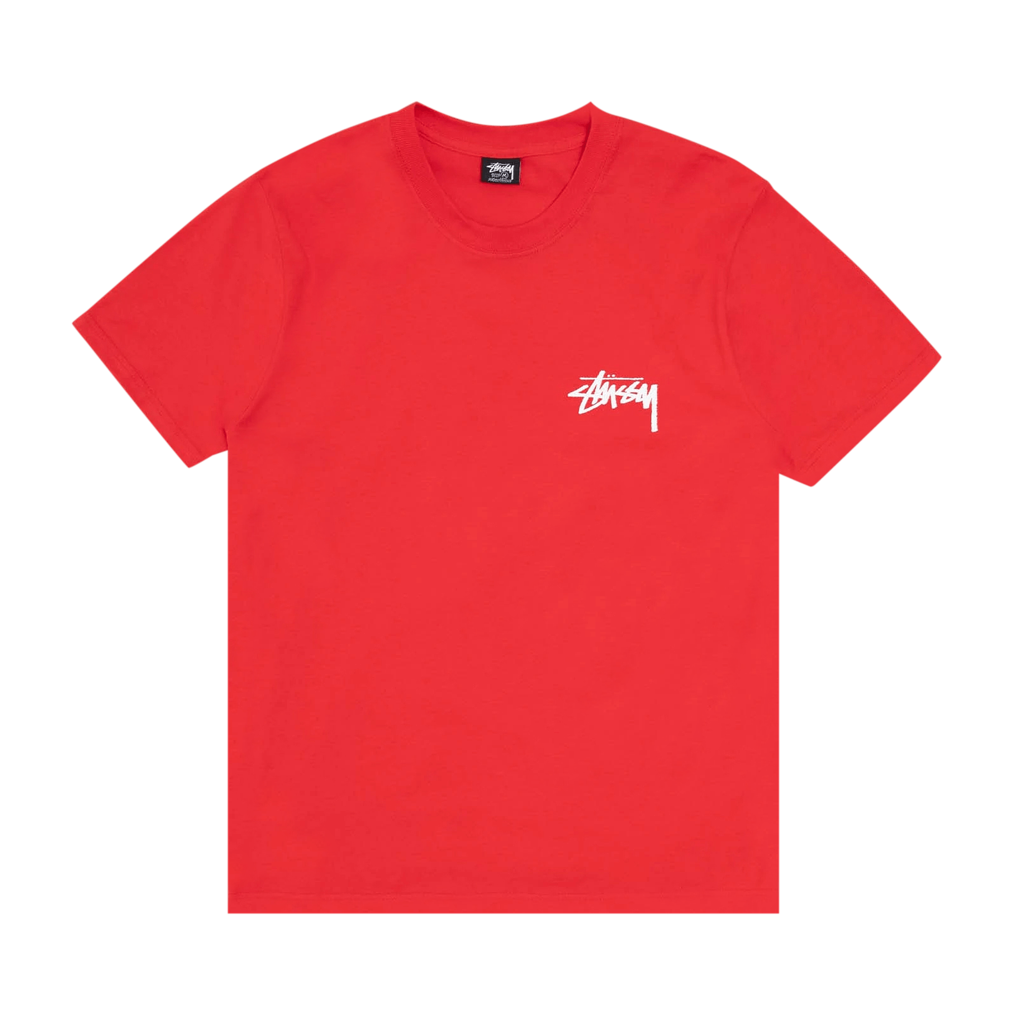 Stussy Fuzzy Dice Tee 'Red'