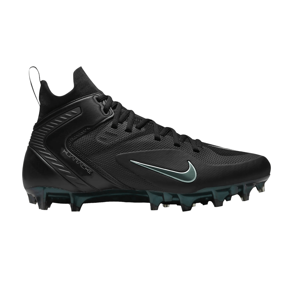Alpha Huarache 8 Elite 'Black Metallic Silver'