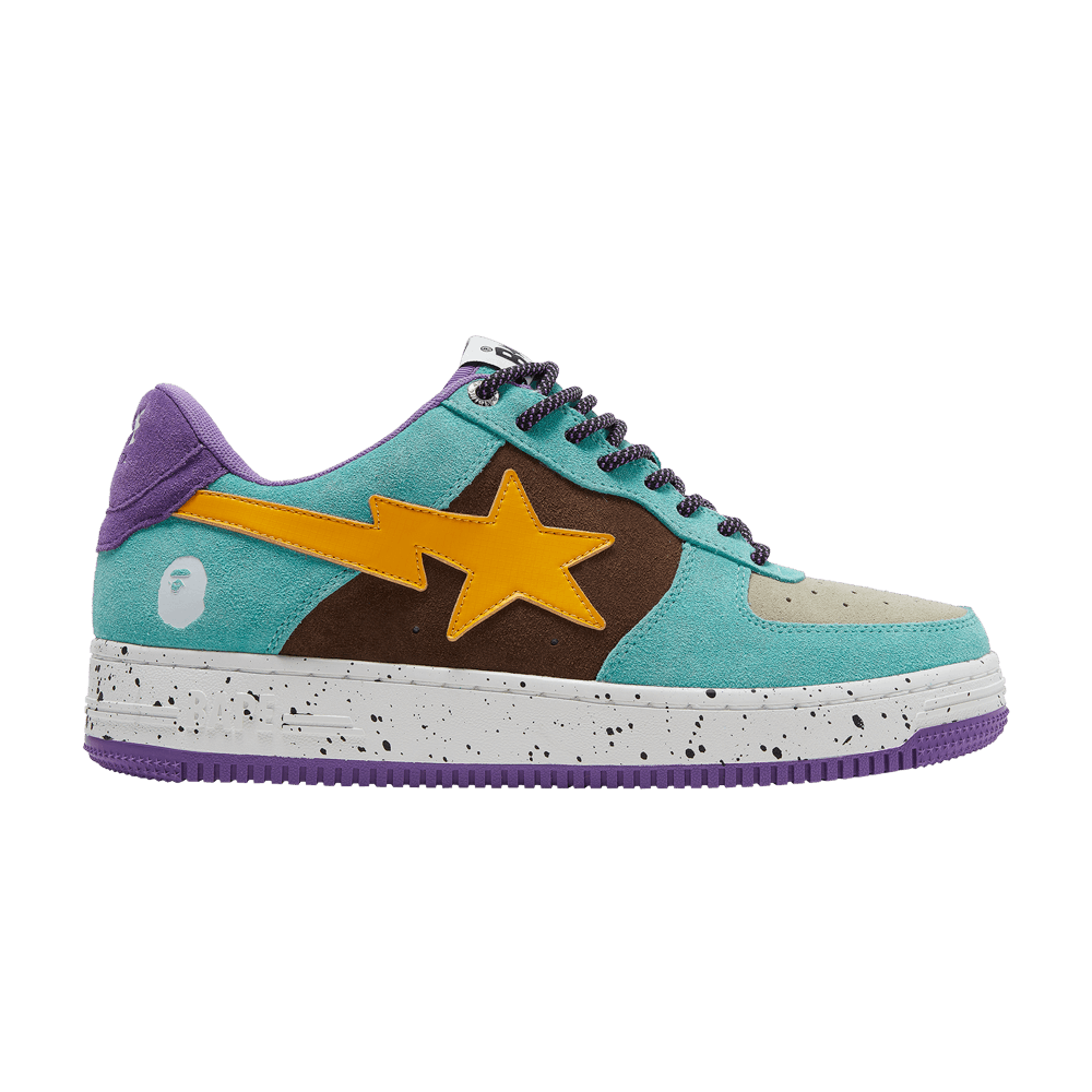 Pre-owned Bape Sta 'brown Yellow'
