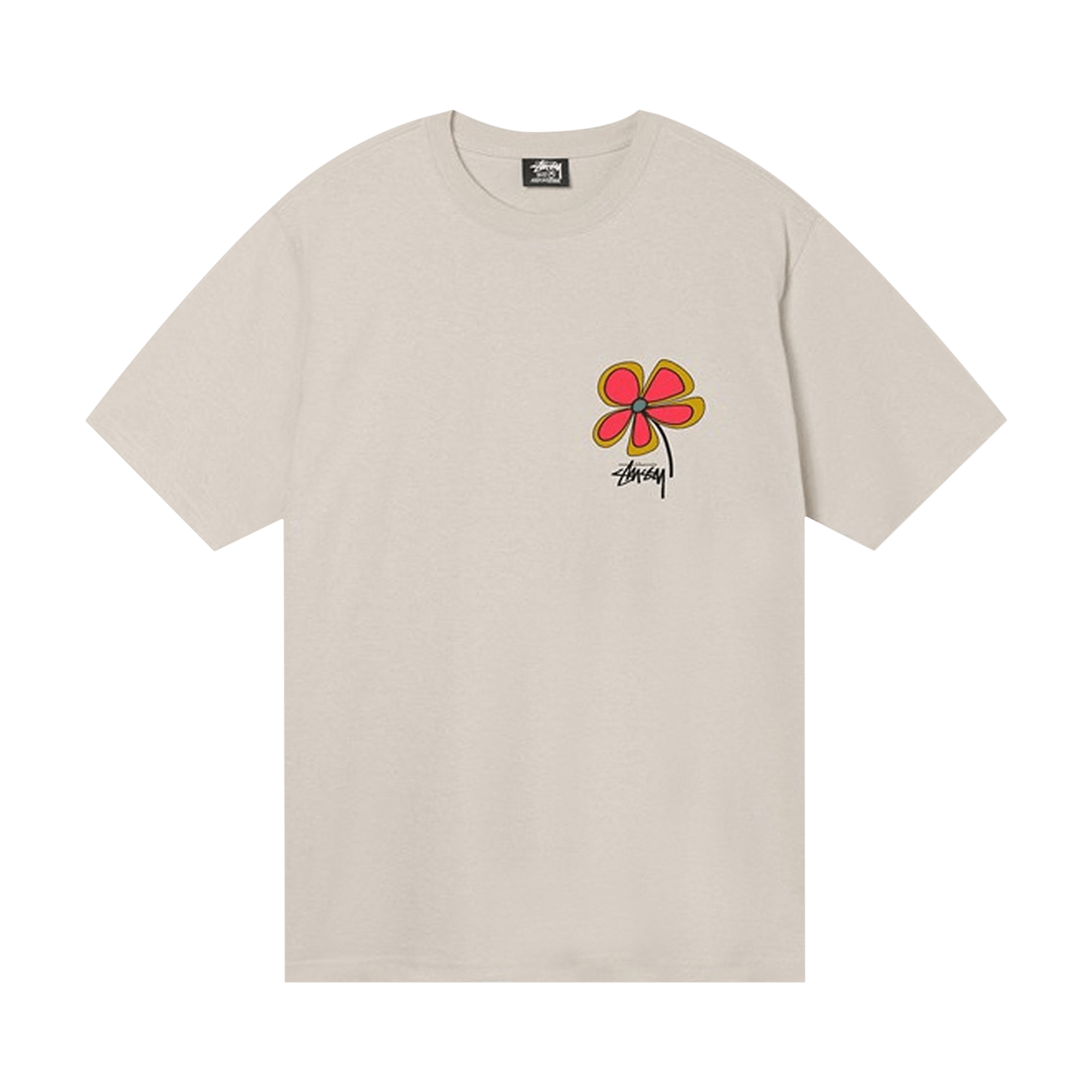 Stussy Flower Tee 'Smoke'