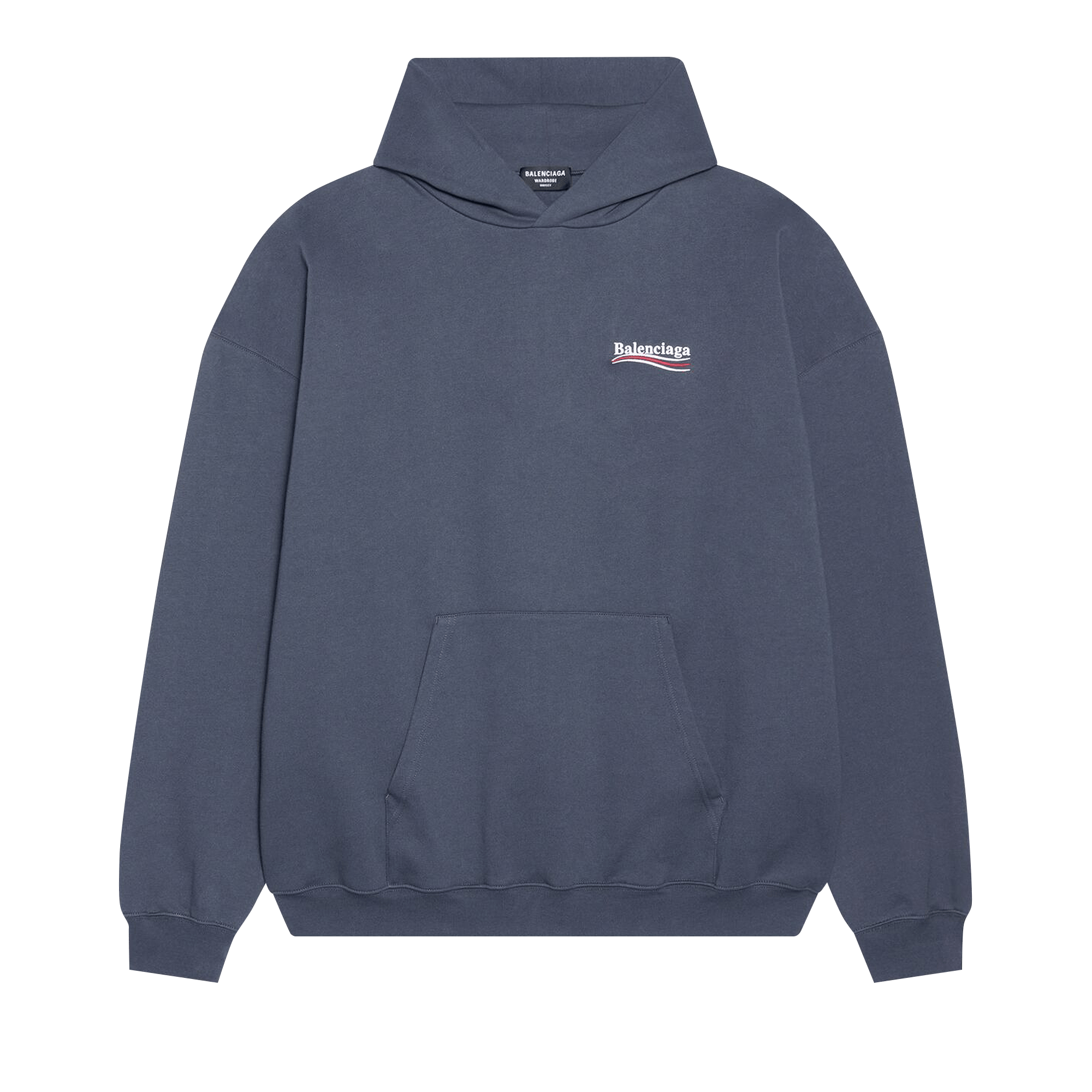 Balenciaga Political Campaign Hoodie Large Fit 'Grey'