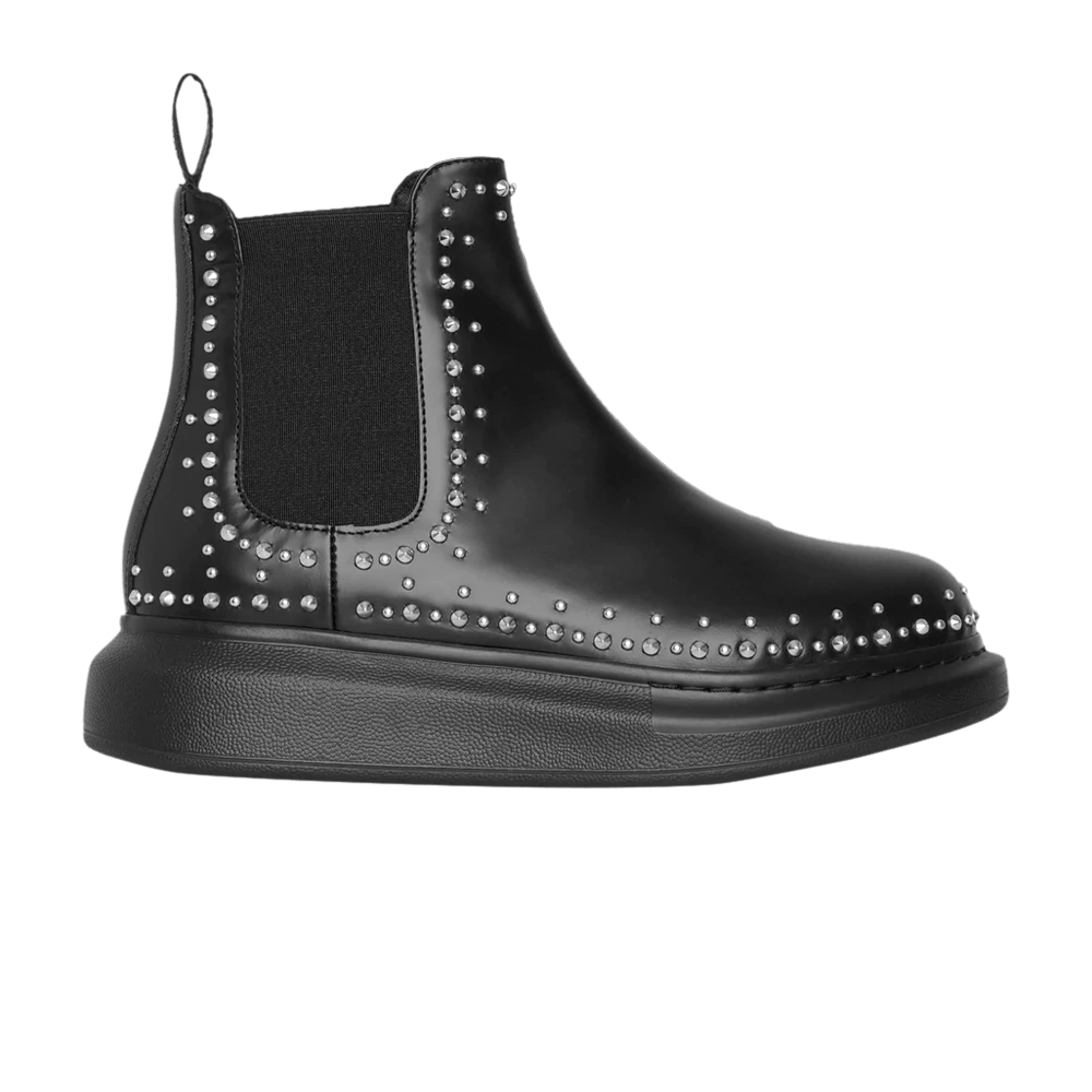 Alexander McQueen Hybrid Chelsea Boot 'Black Studded'