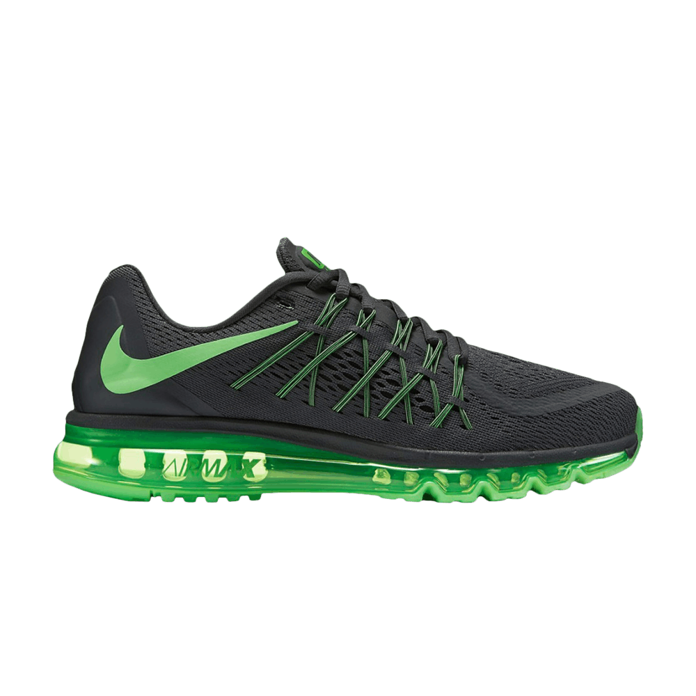 Nike Air Max 2015 'Anthracite Green Stricke' - 698902-013