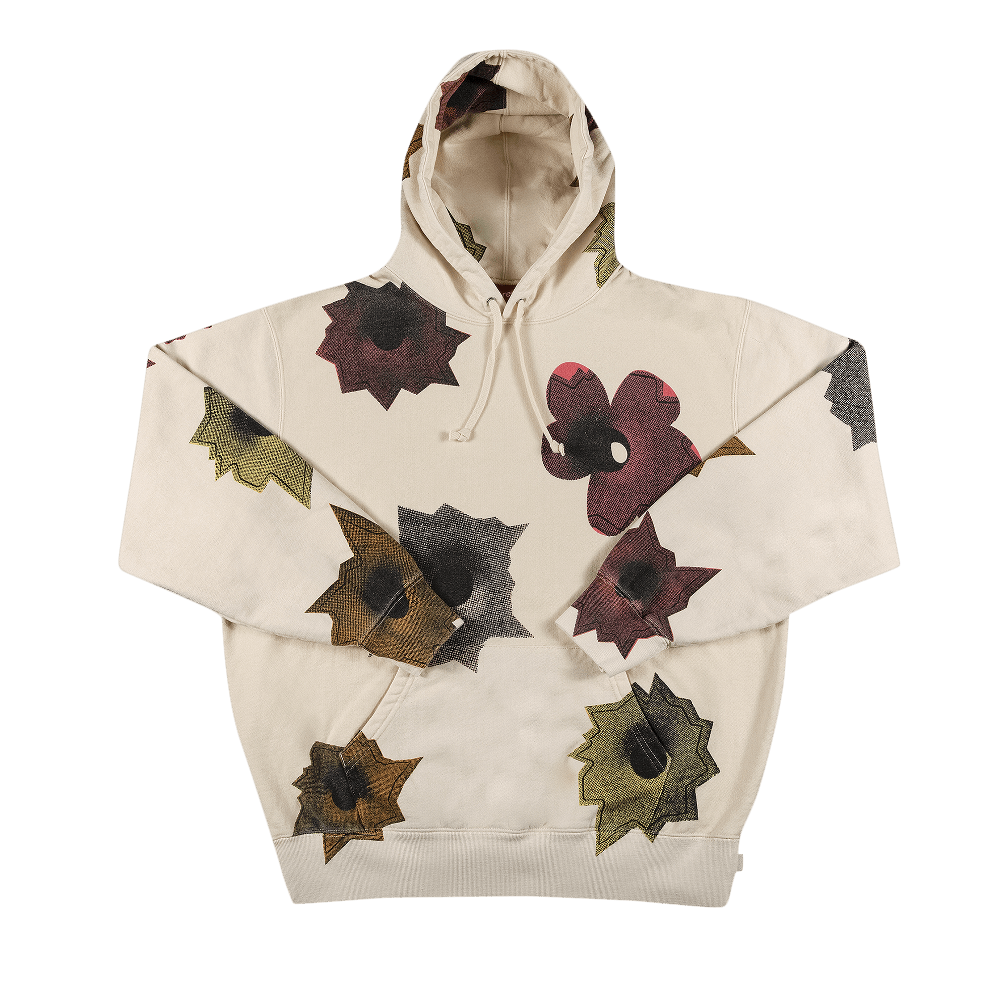 Supreme x Nate Lowman Hooded Sweatshirt 'Natural'