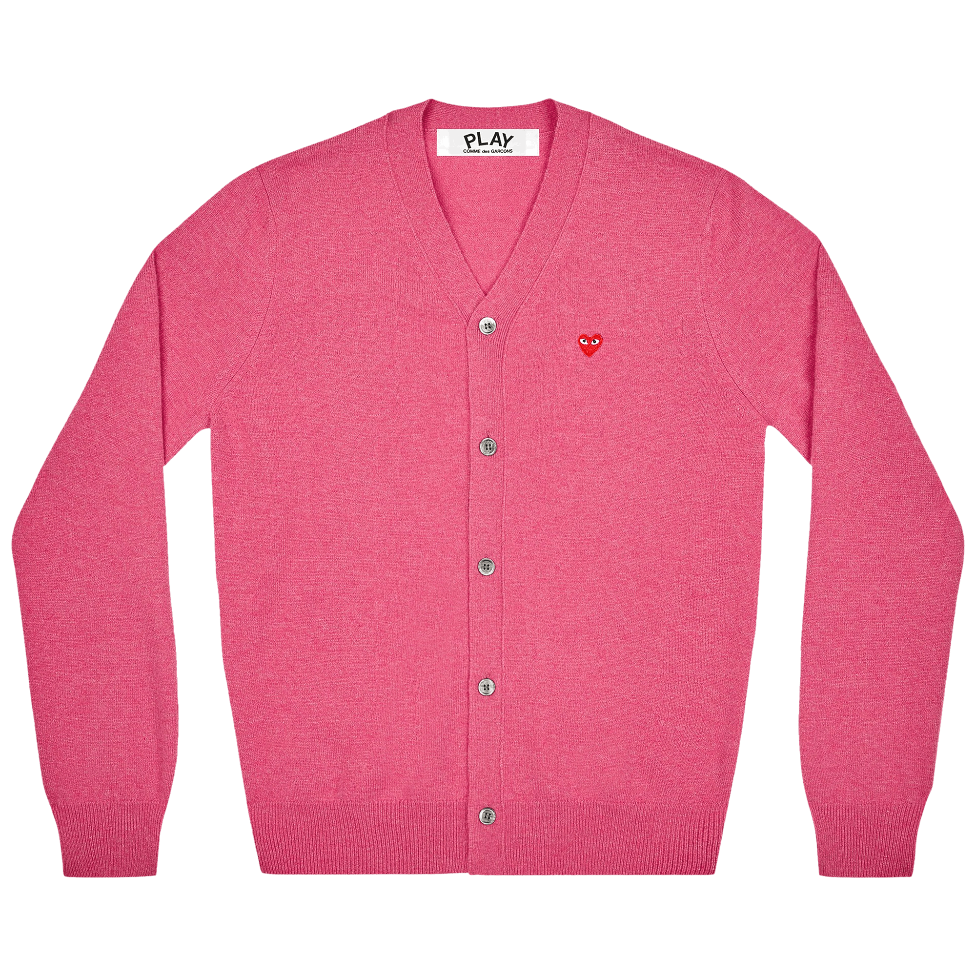 Comme des Garçons PLAY Small Heart Cardigan 'Pink'