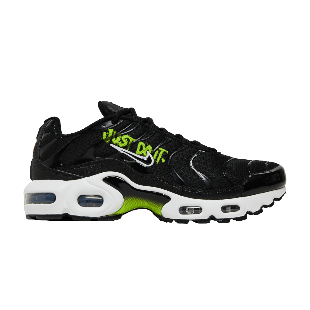 Nike Air Max Plus 1 GS 'Black Volt'