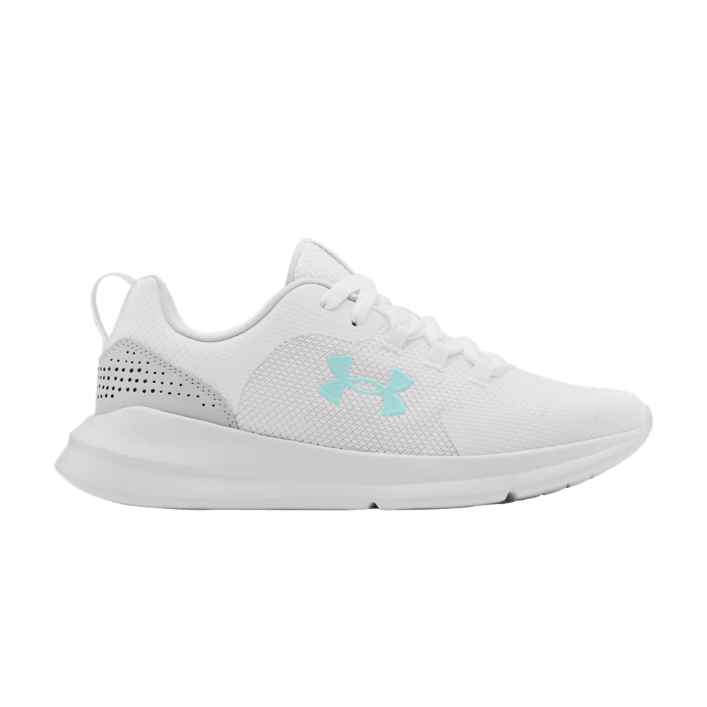 Pre-owned Under Armour Wmns Essential 'white Breeze'