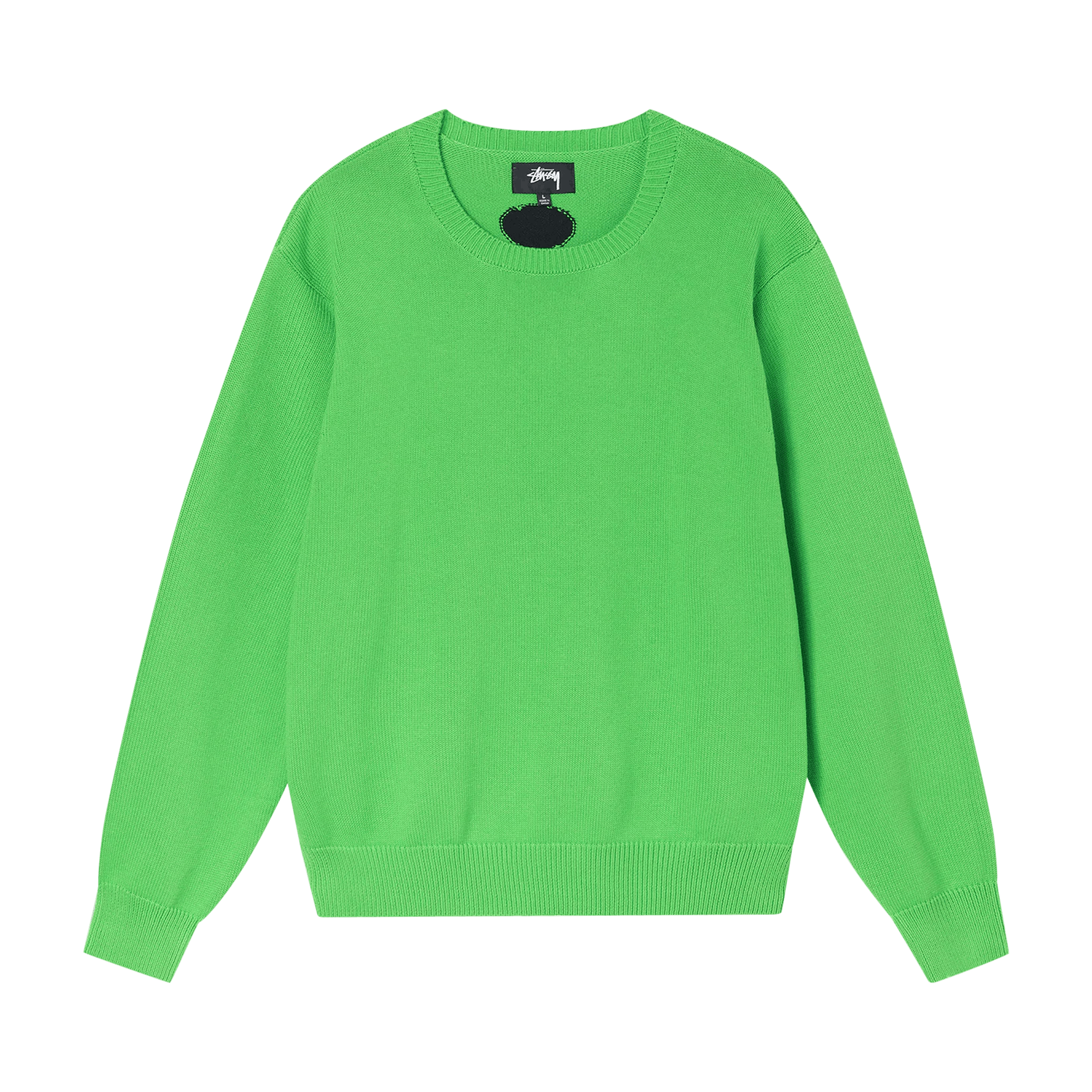 Stussy Bent Crown Sweater 'Lime'