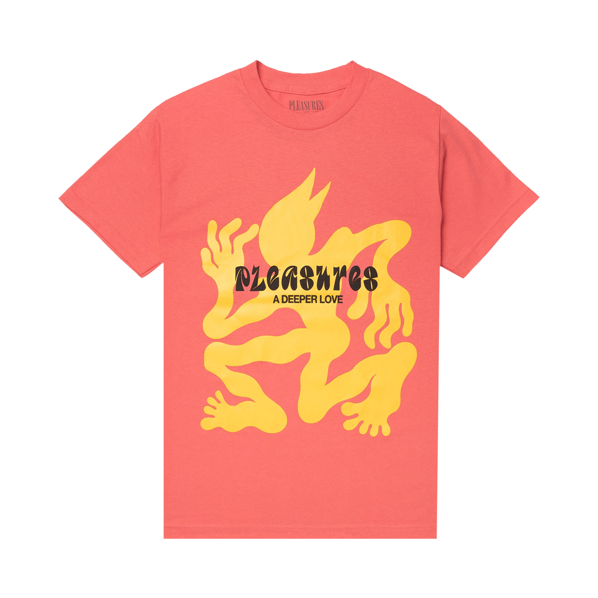 Pleasures BMPS T-Shirt 'Coral'