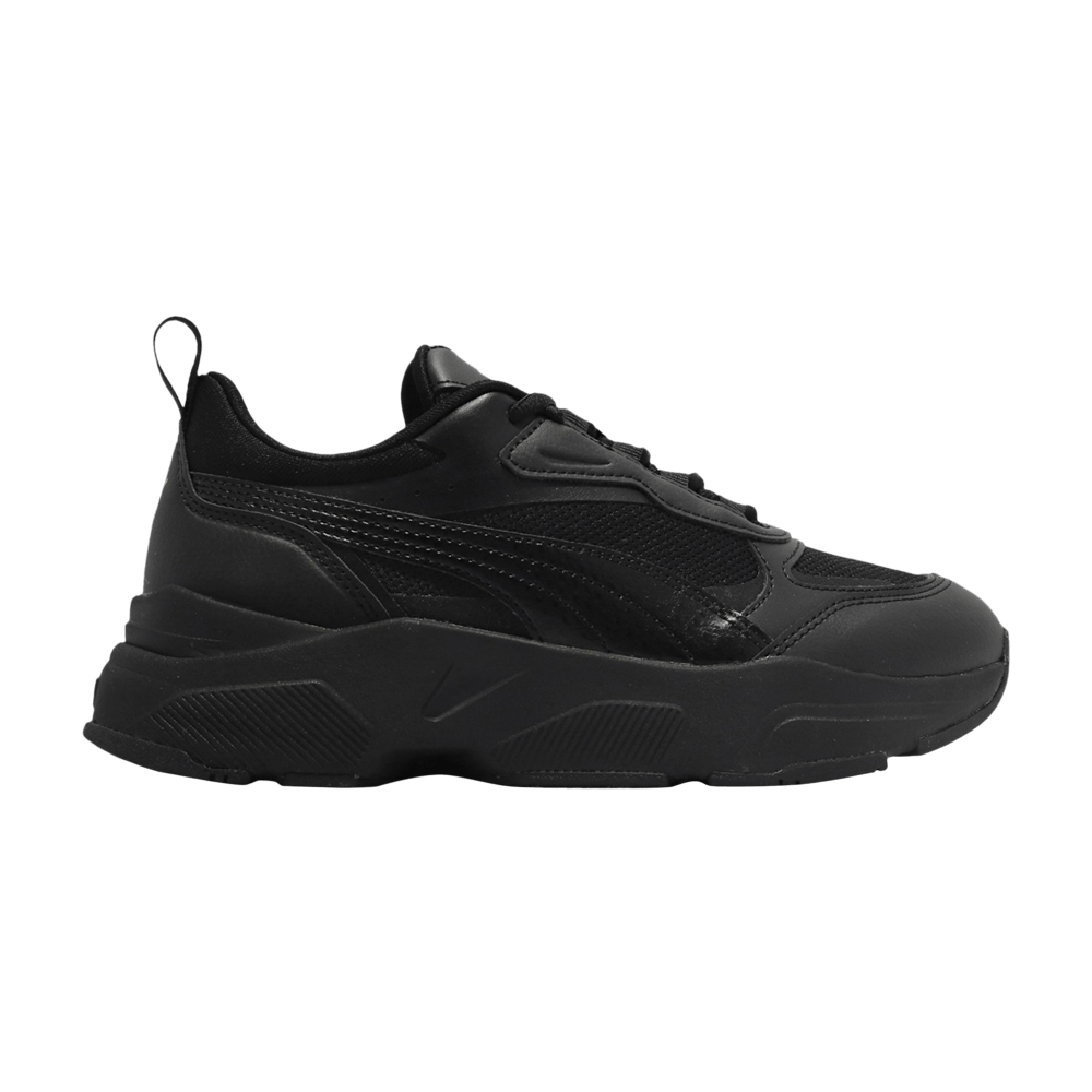Pre-owned Puma Wmns Cassia 'black Team Gold'