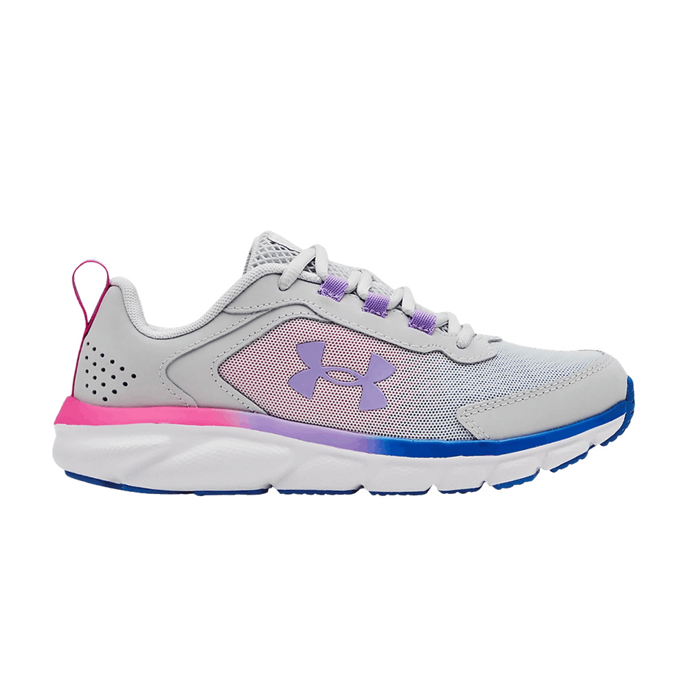Pre-owned Under Armour Assert 9 Gs 'halo Grey White'