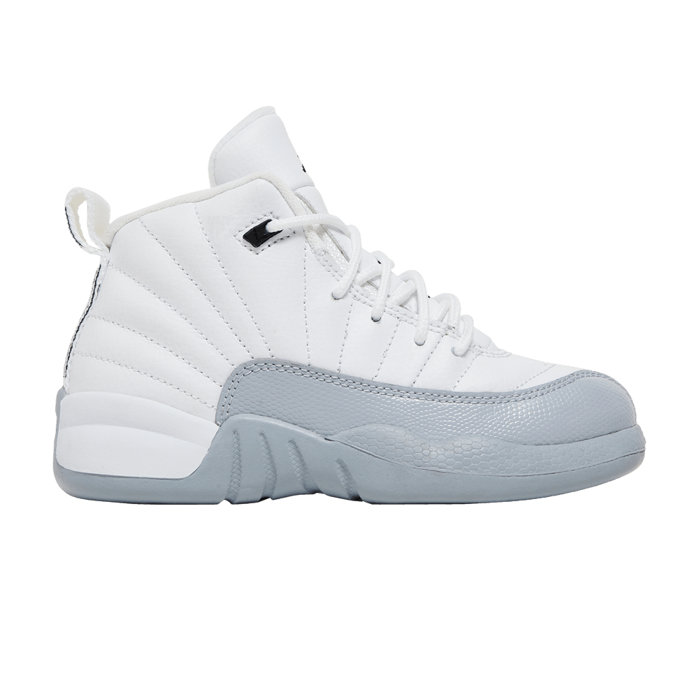 Pre-owned Air Jordan 12 Retro Ps 'white Wolf Grey'