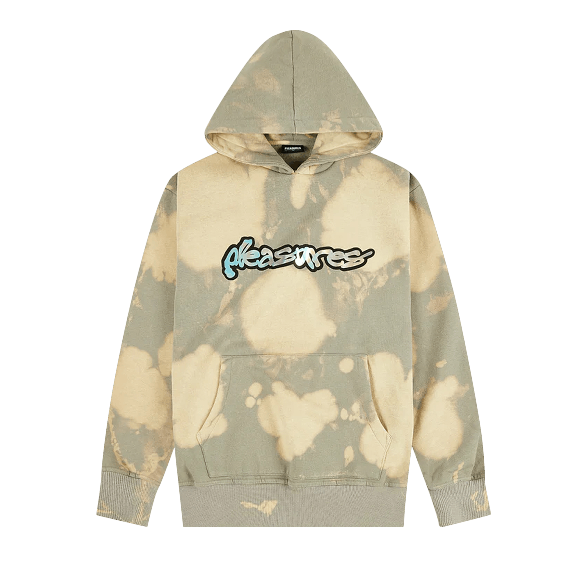 Pleasures Decay Hoodie 'Bleach Dye'