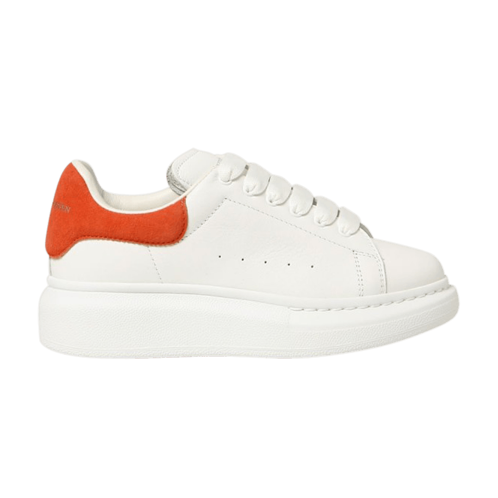 Alexander McQueen Oversized Sneaker Kids 'White Acrylic Orange'