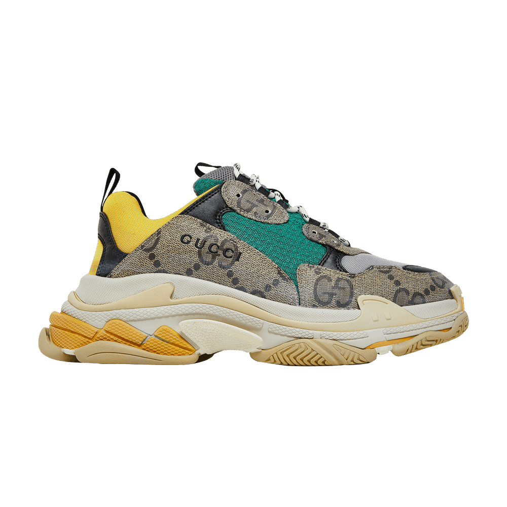 Gucci x Balenciaga Triple S 'The Hacker Project - Beige Yellow'