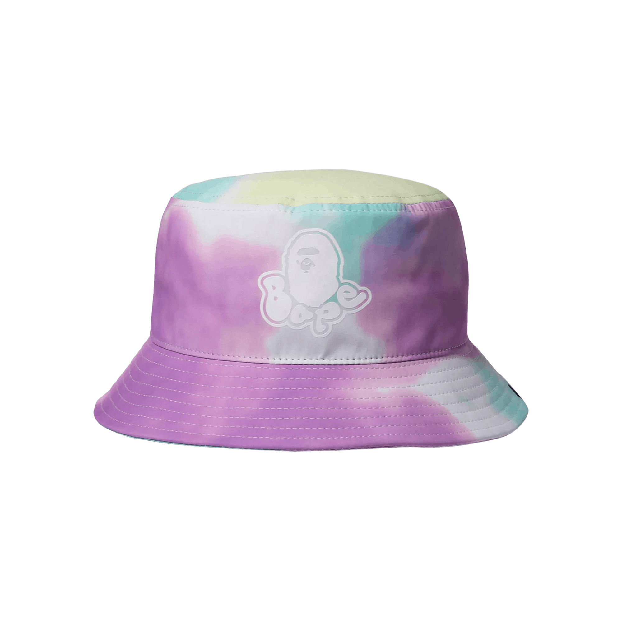 Pre-owned Bape Tie Dye Bucket Hat 'multicolor' In Multi-color