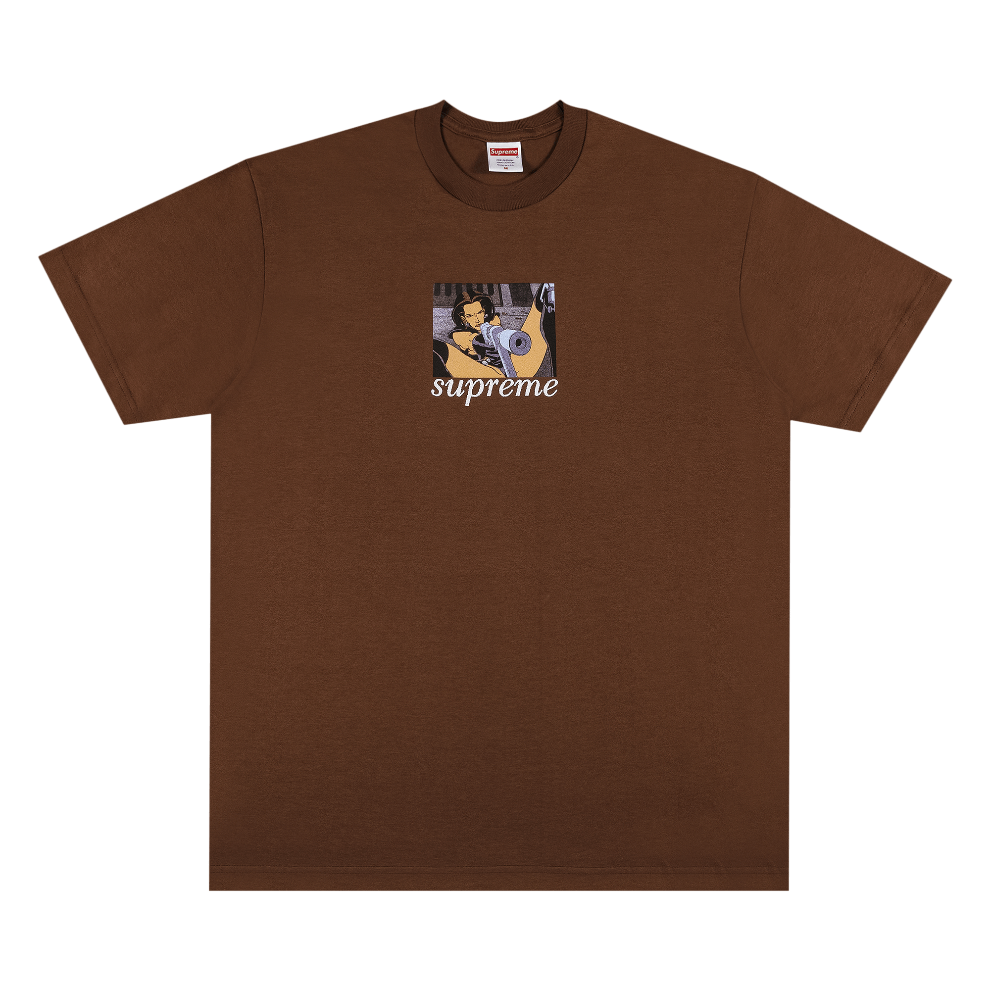 Supreme Aeon Flux Gun Tee 'Brown'