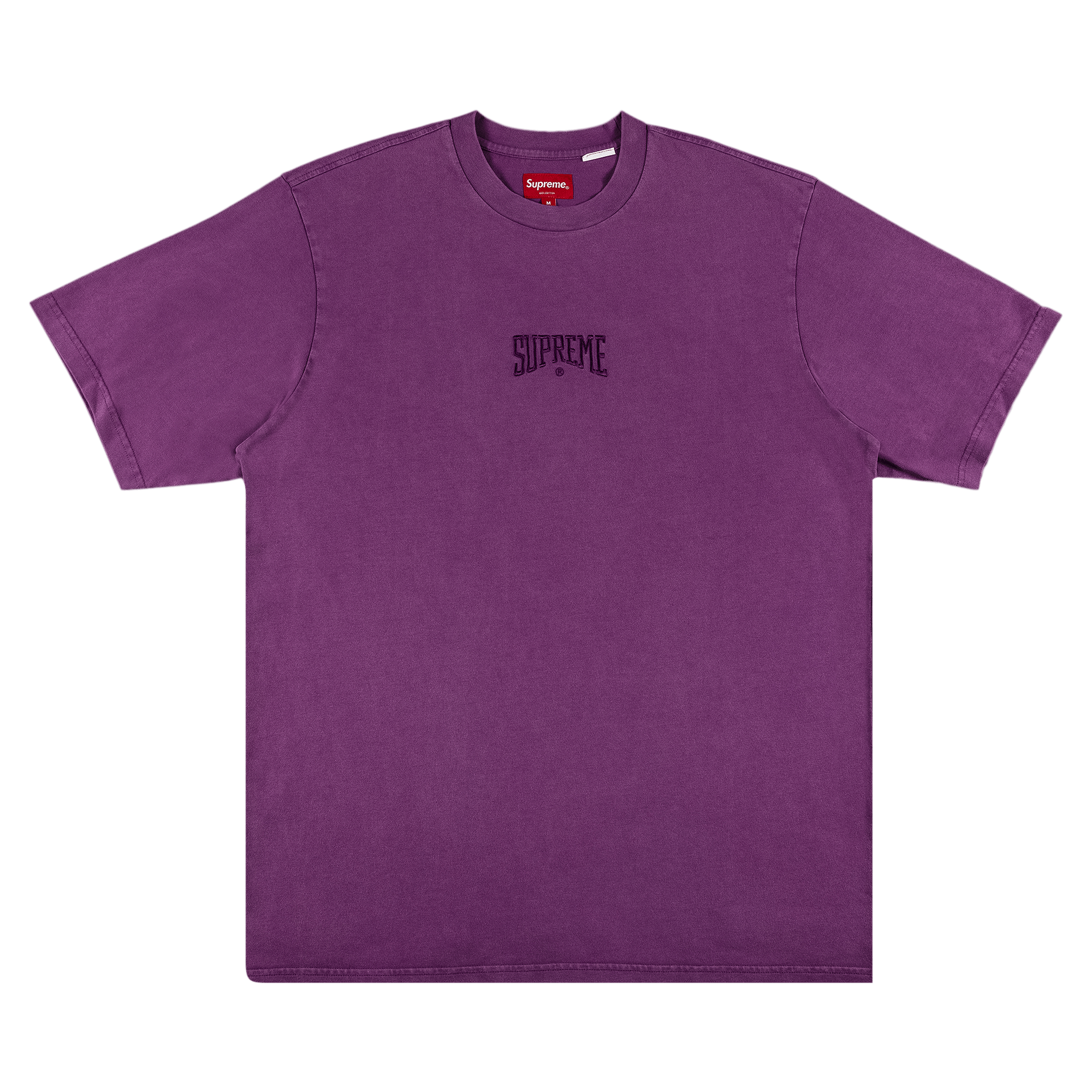 Supreme Acid Wash Short-Sleeve Top 'Plum'